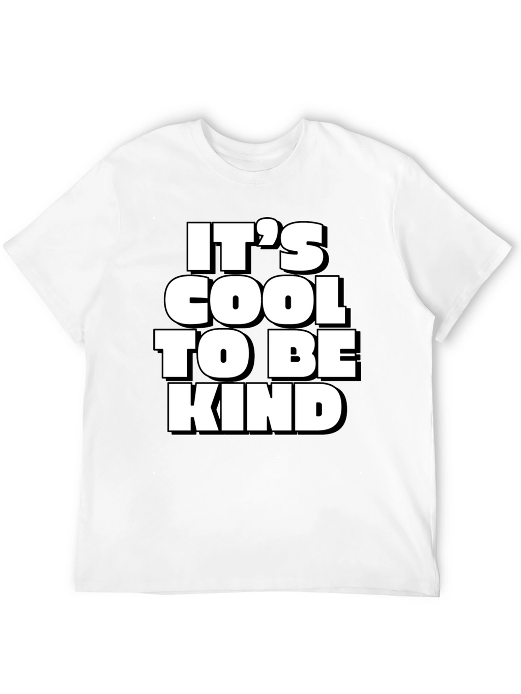 Its Cool to Be Kind Black T-Shirt