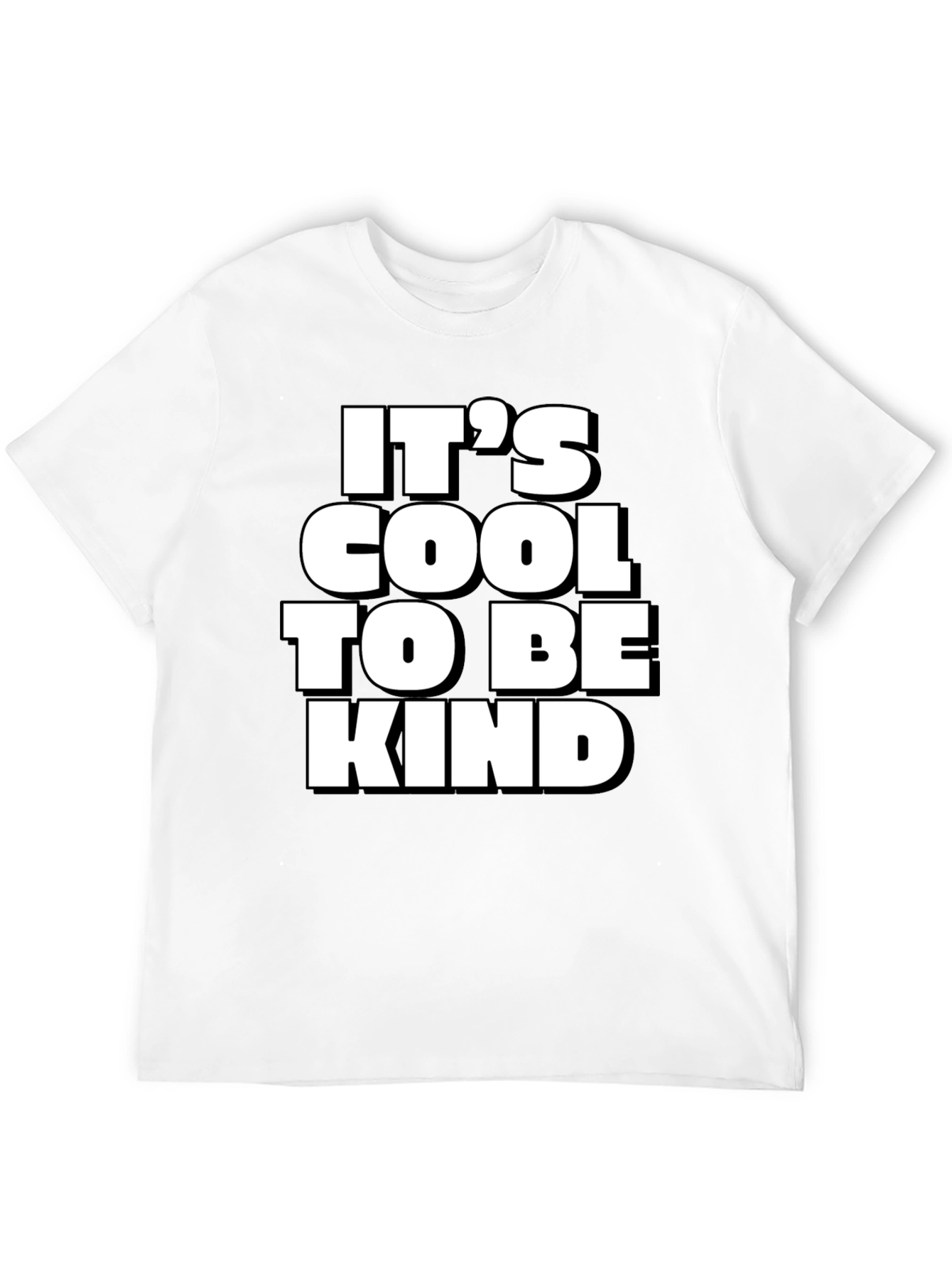 Its Cool to Be Kind Black T-Shirt