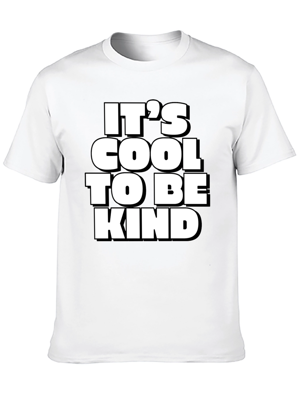 Its Cool to Be Kind Black T-Shirt