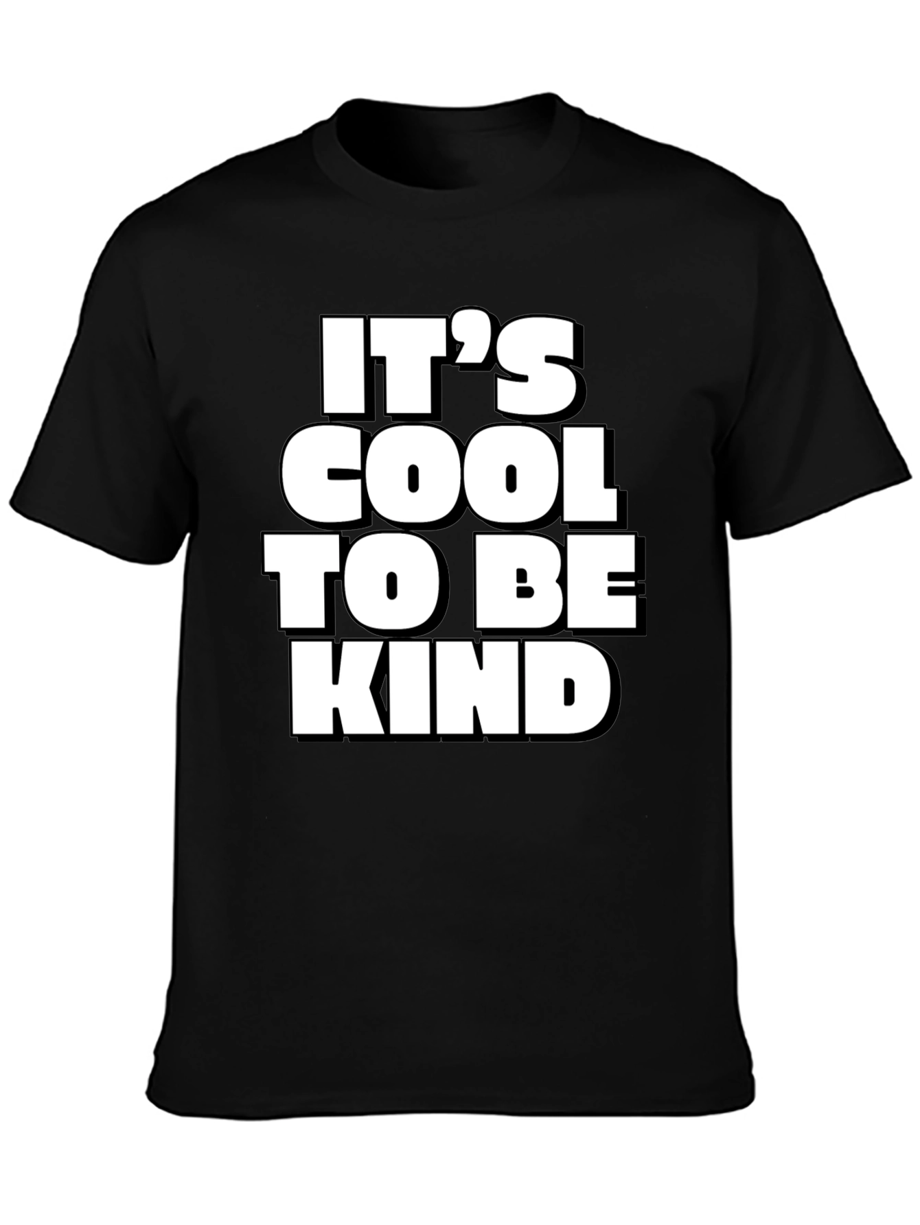 Its Cool to Be Kind Black T-Shirt