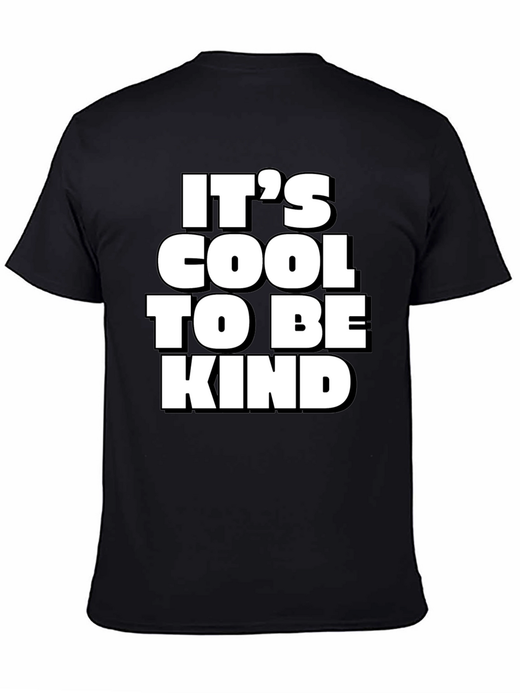 Its Cool to Be Kind Black T-Shirt