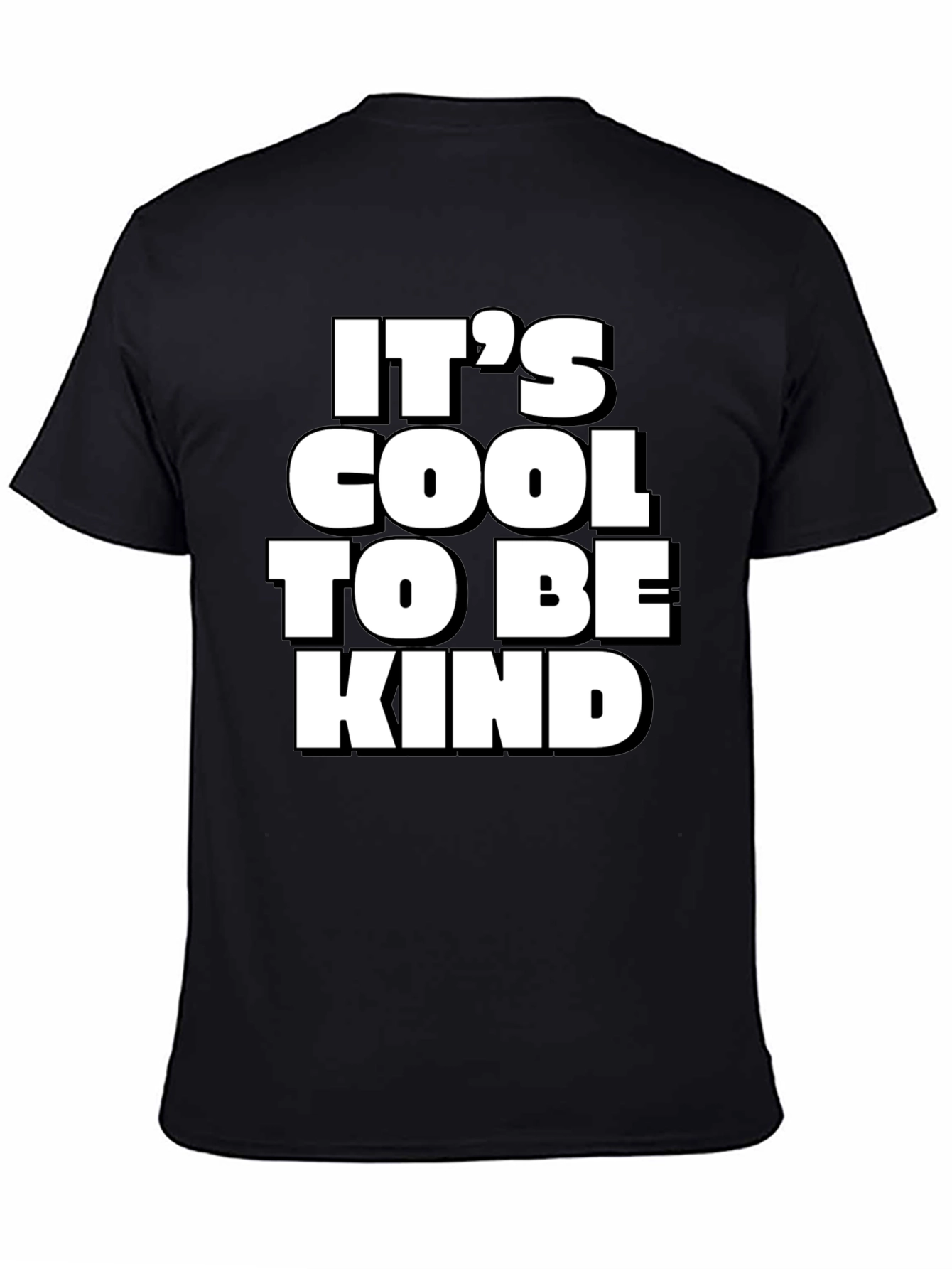 Its Cool to Be Kind Black T-Shirt