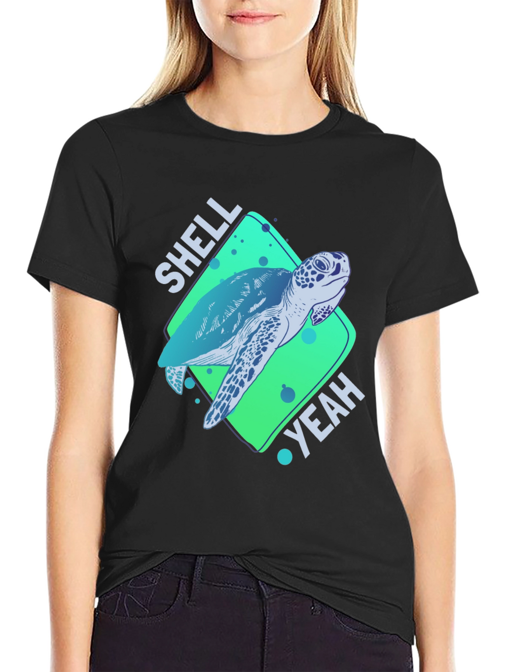 Shell Yeah! Turtle Graphic T-Shirt