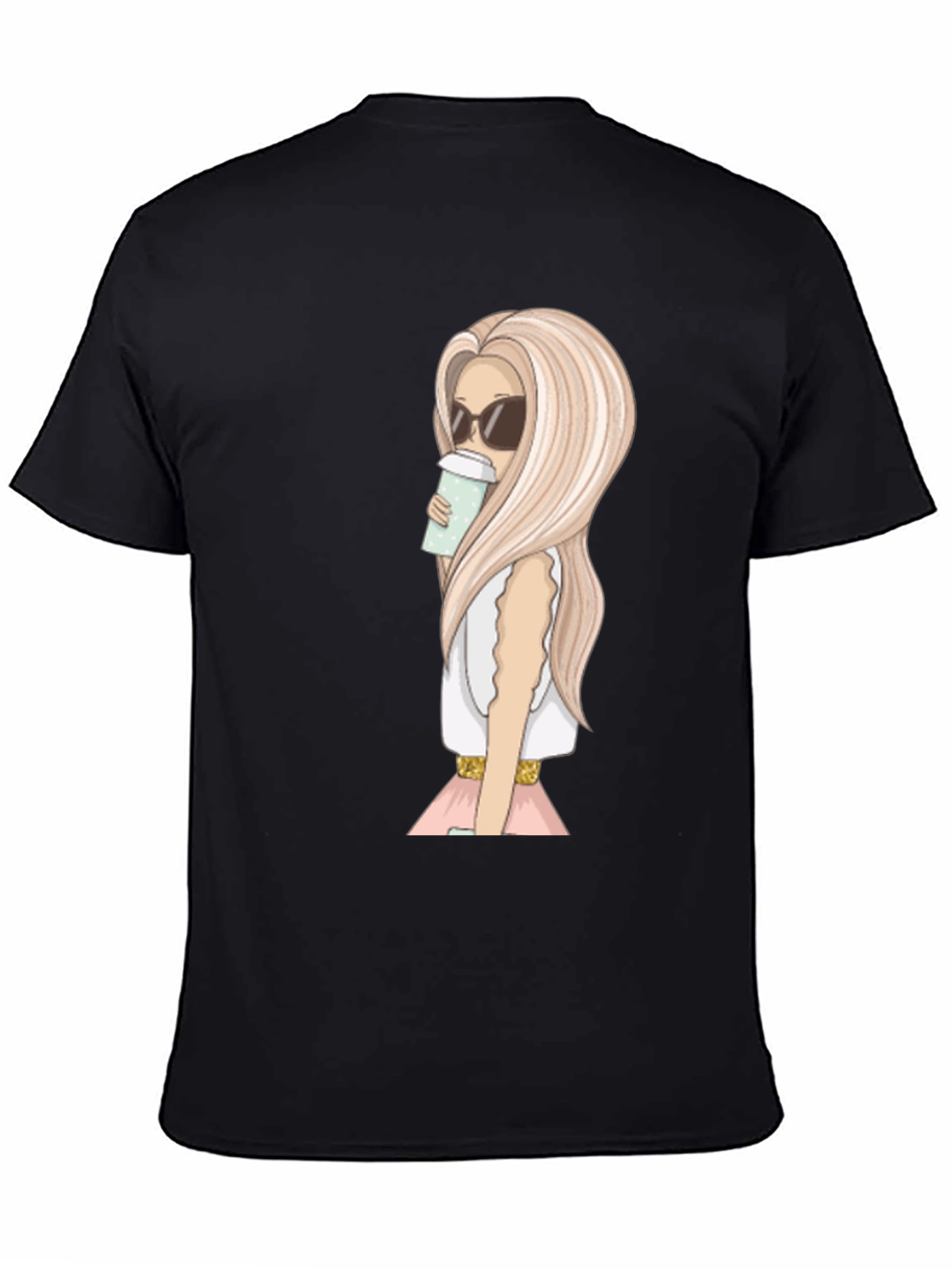 Stylish Woman Graphic Print T-Shirt