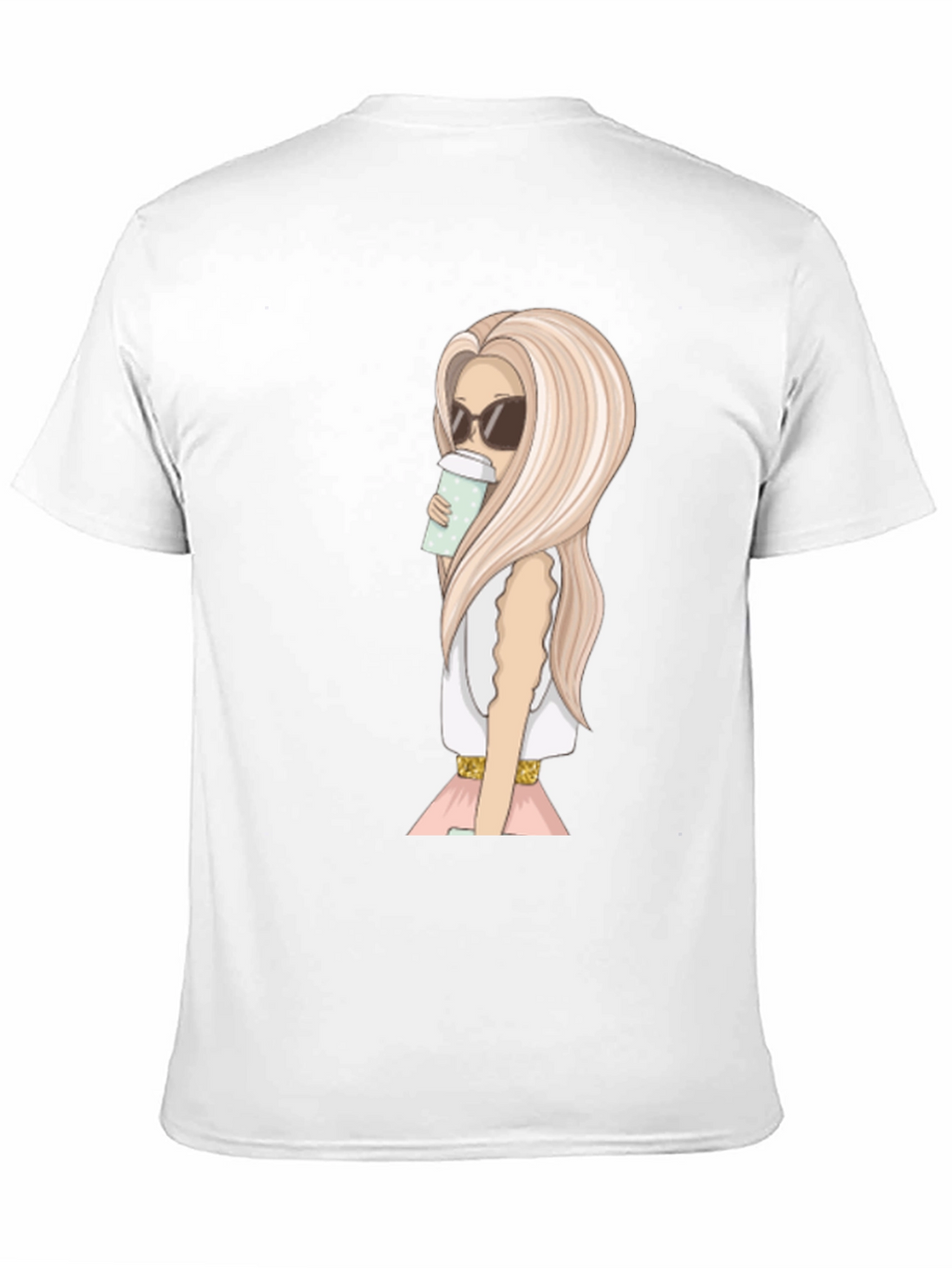 Stylish Woman Graphic Print T-Shirt