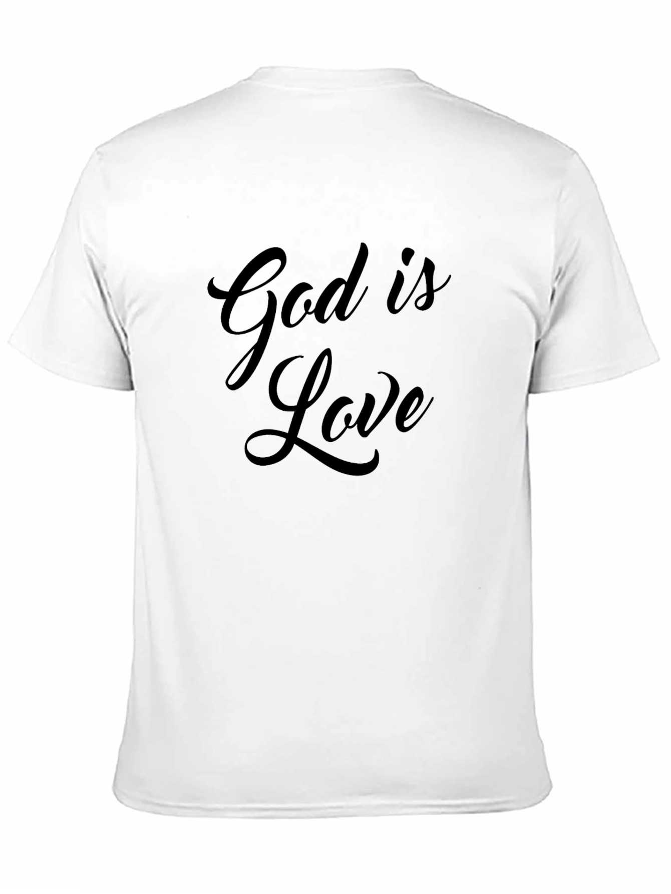 God is Love Black T-Shirt