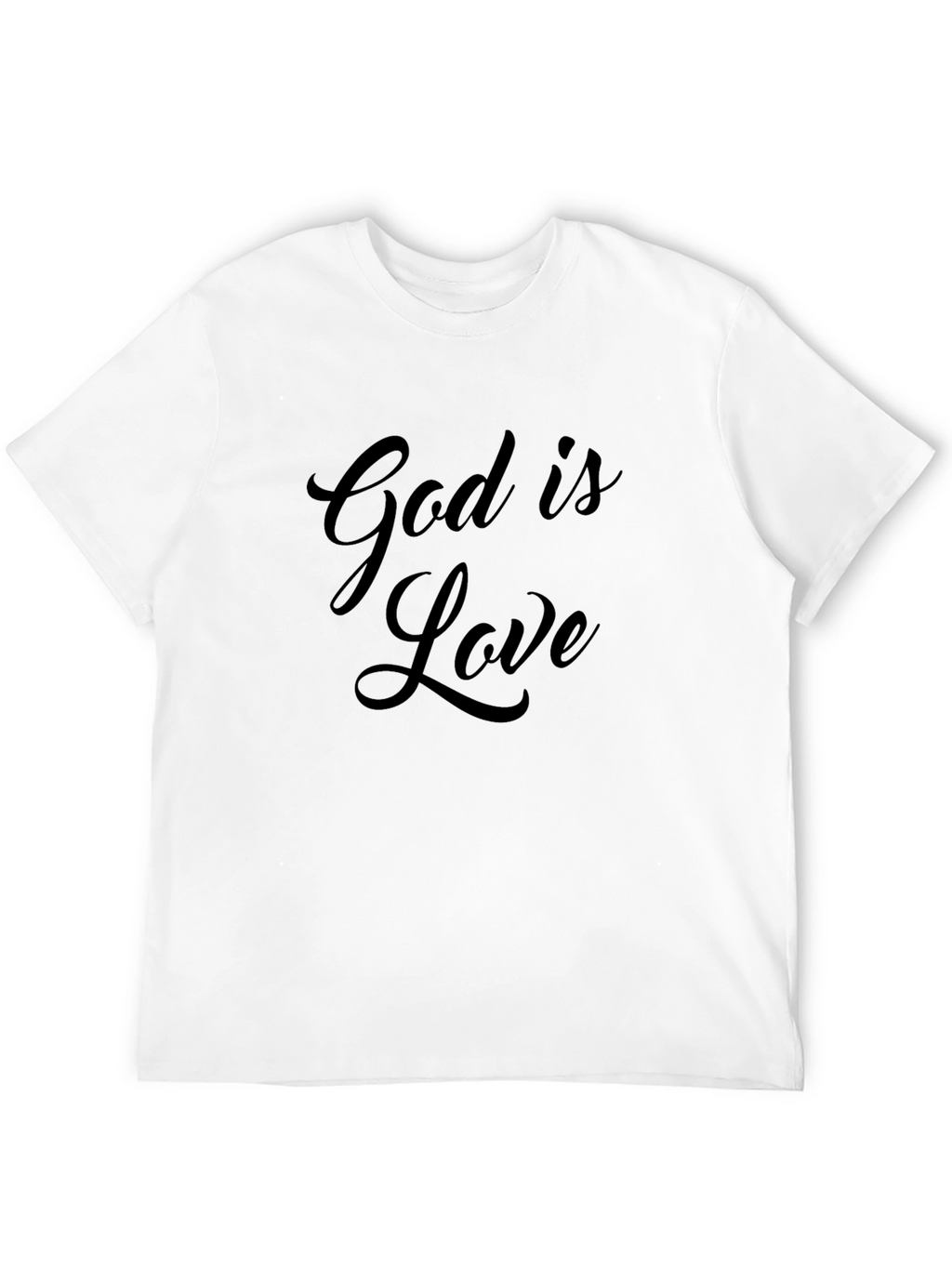 God is Love Black T-Shirt