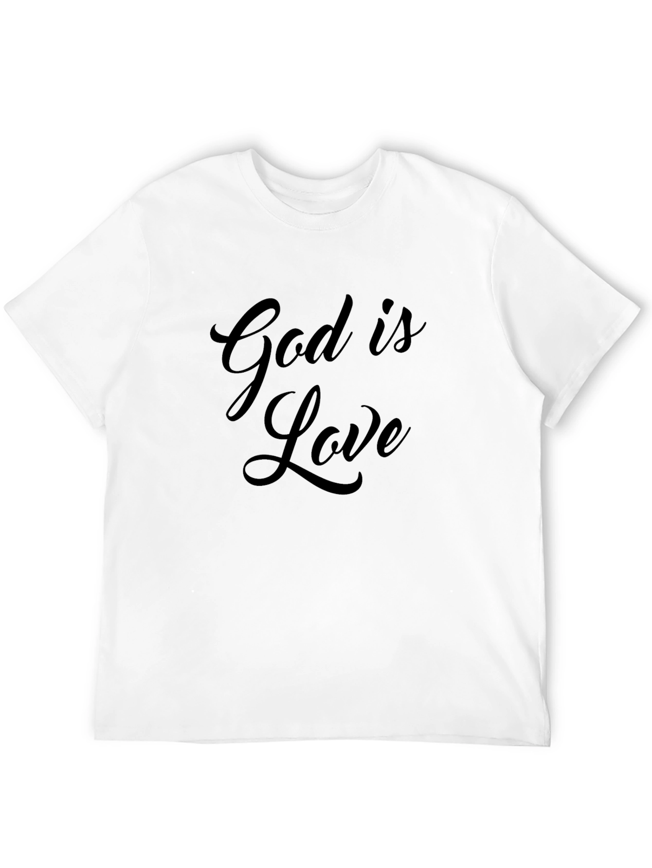 God is Love Black T-Shirt