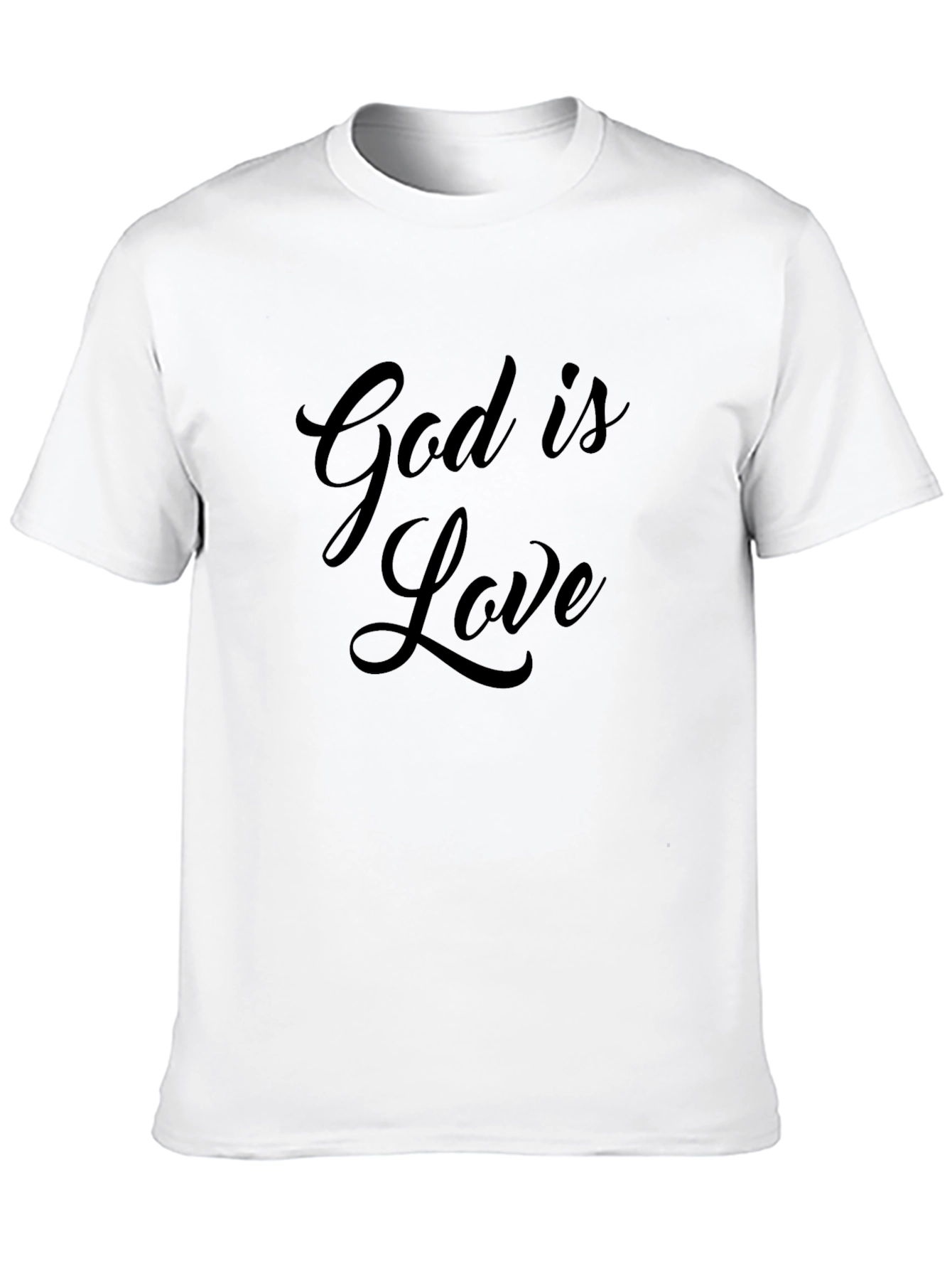 God is Love Black T-Shirt