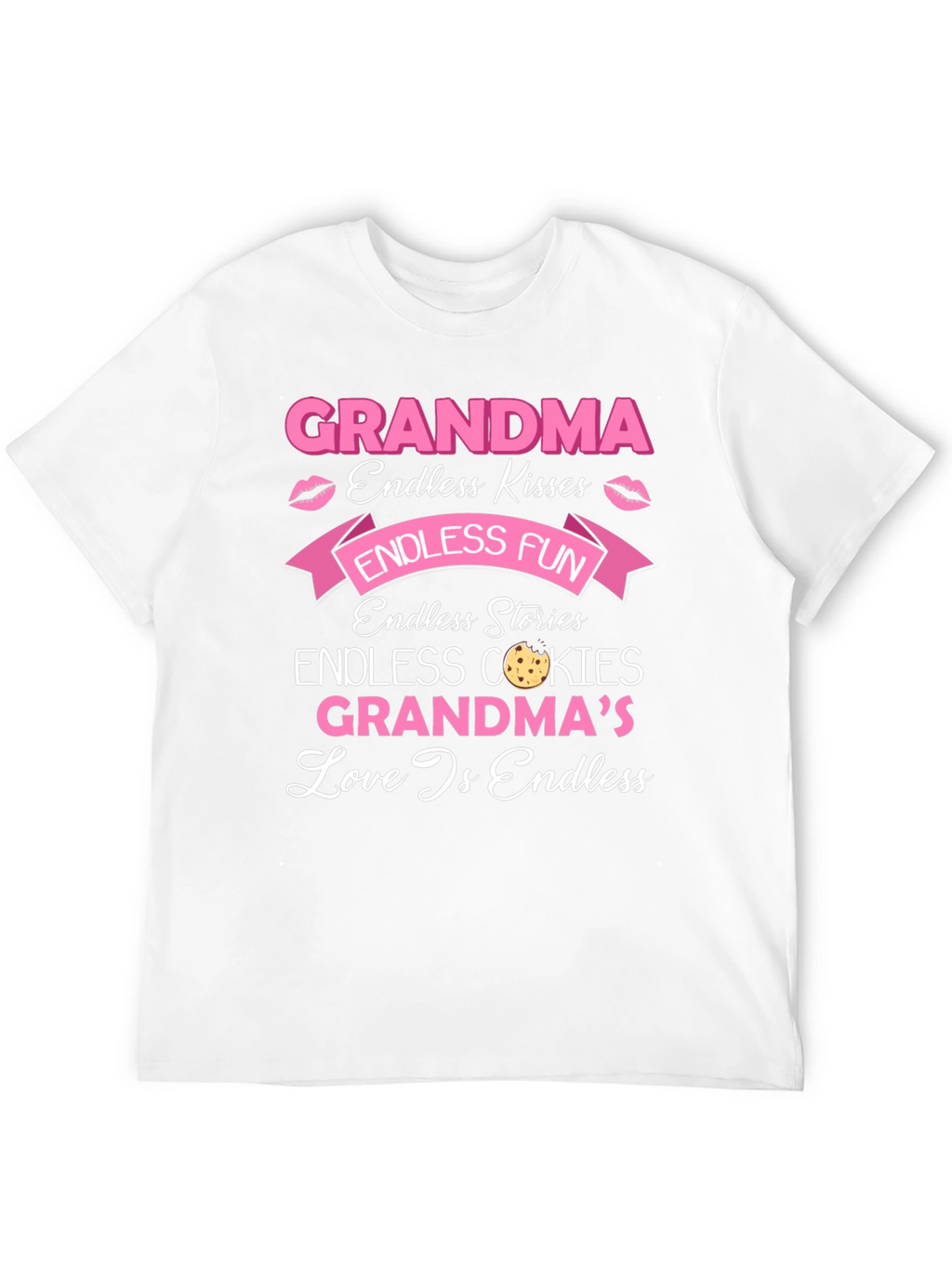 Grandma Endless Love Black T-Shirt