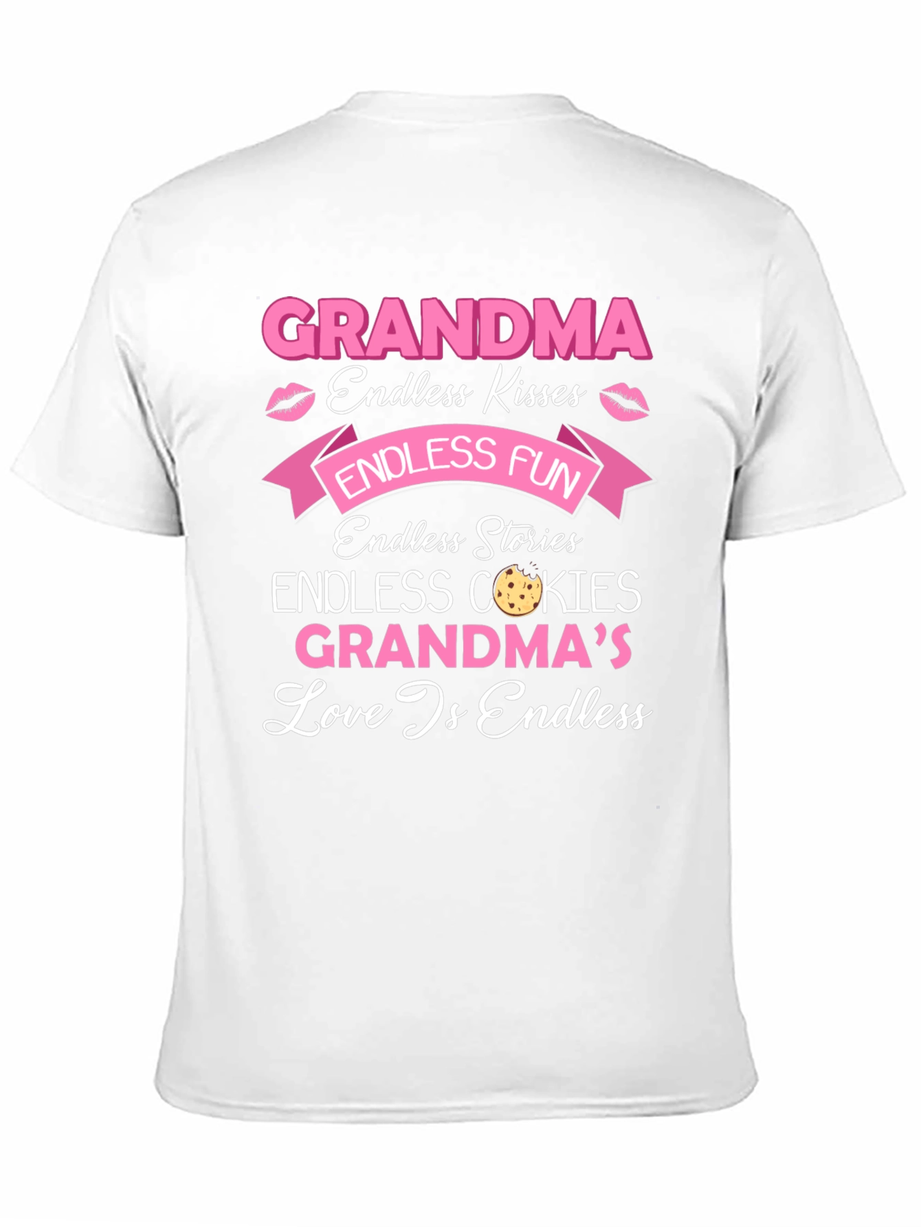 Grandma Endless Love Black T-Shirt