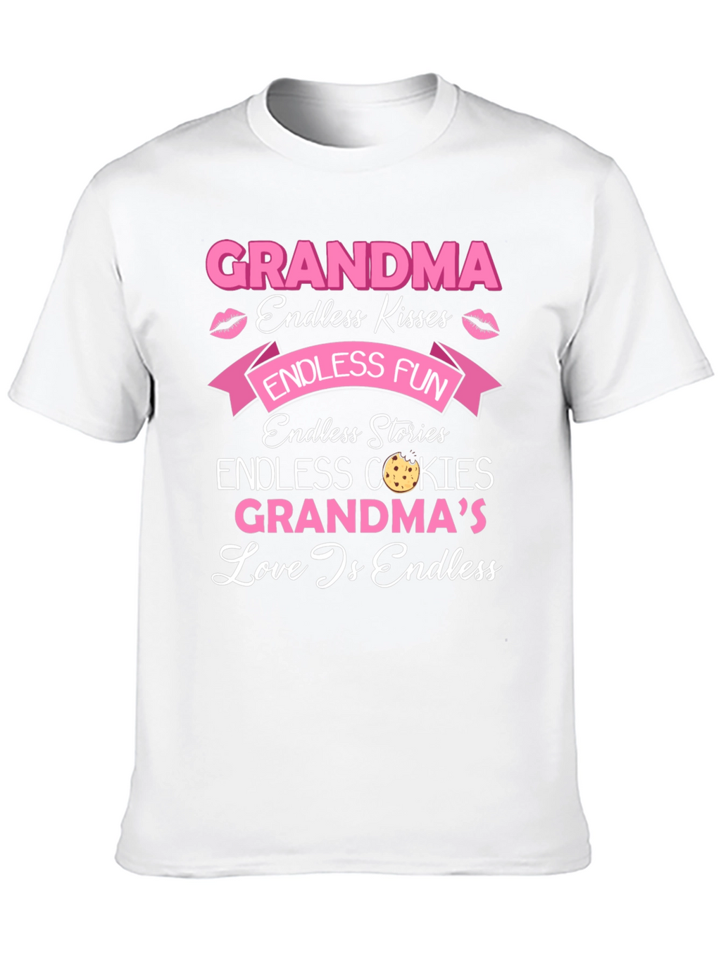 Grandma Endless Love Black T-Shirt