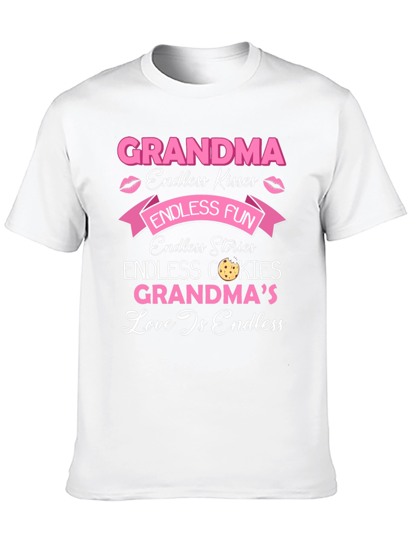 Grandma Endless Love Black T-Shirt