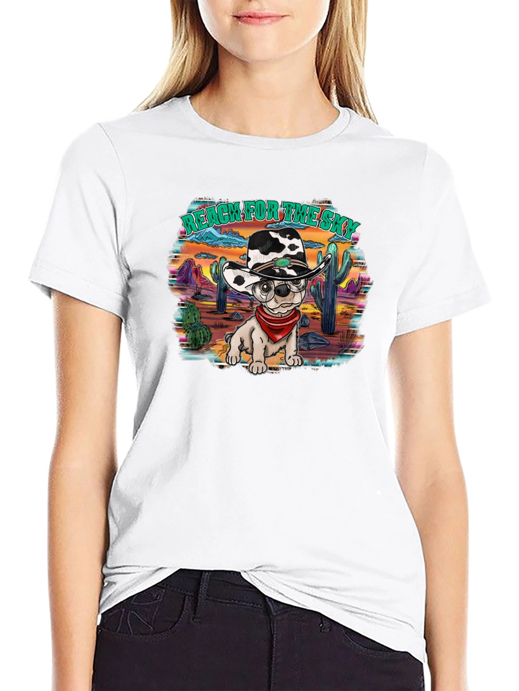 Reach For The Sky Bulldog T-Shirt