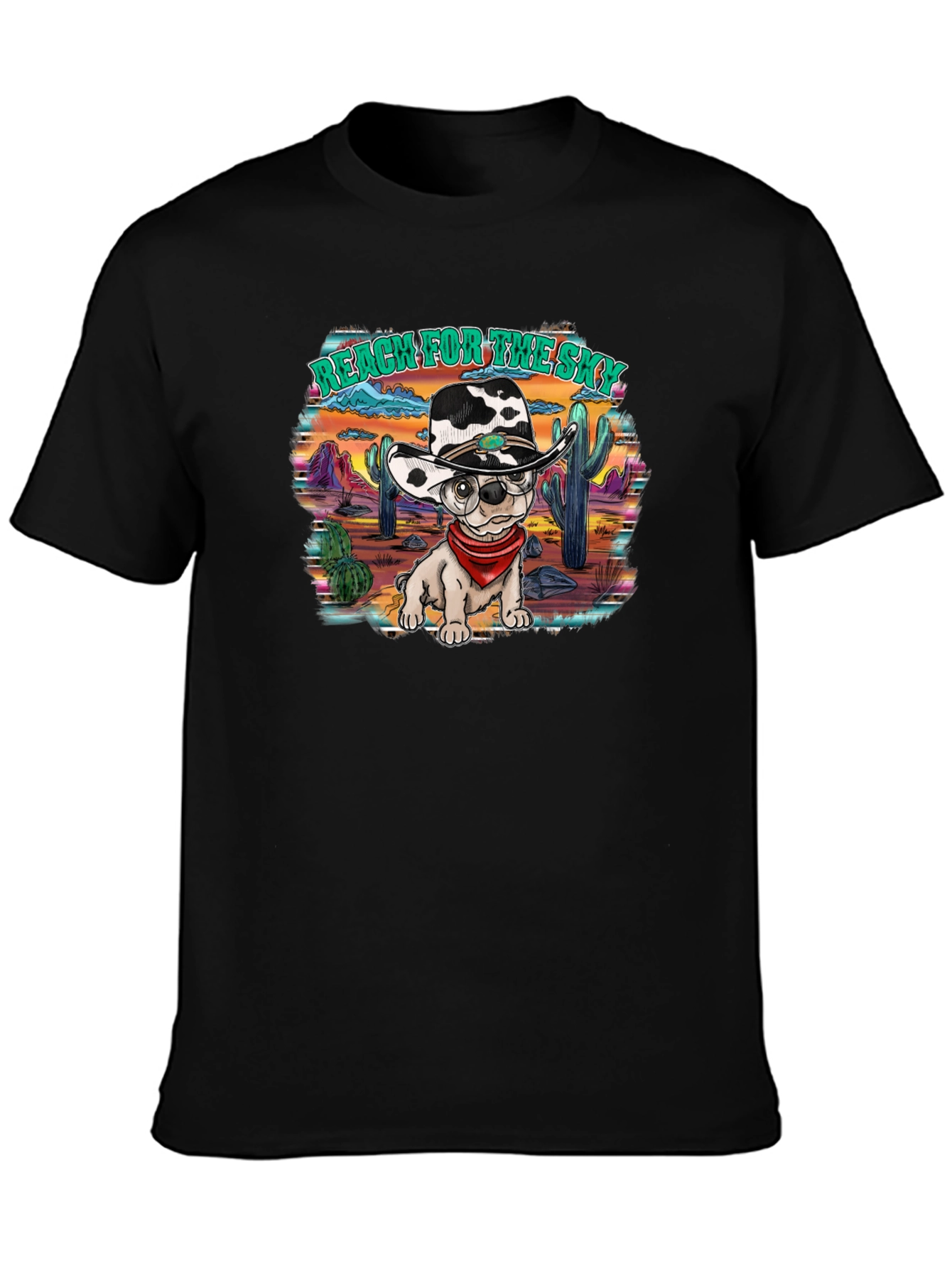 Reach For The Sky Bulldog T-Shirt
