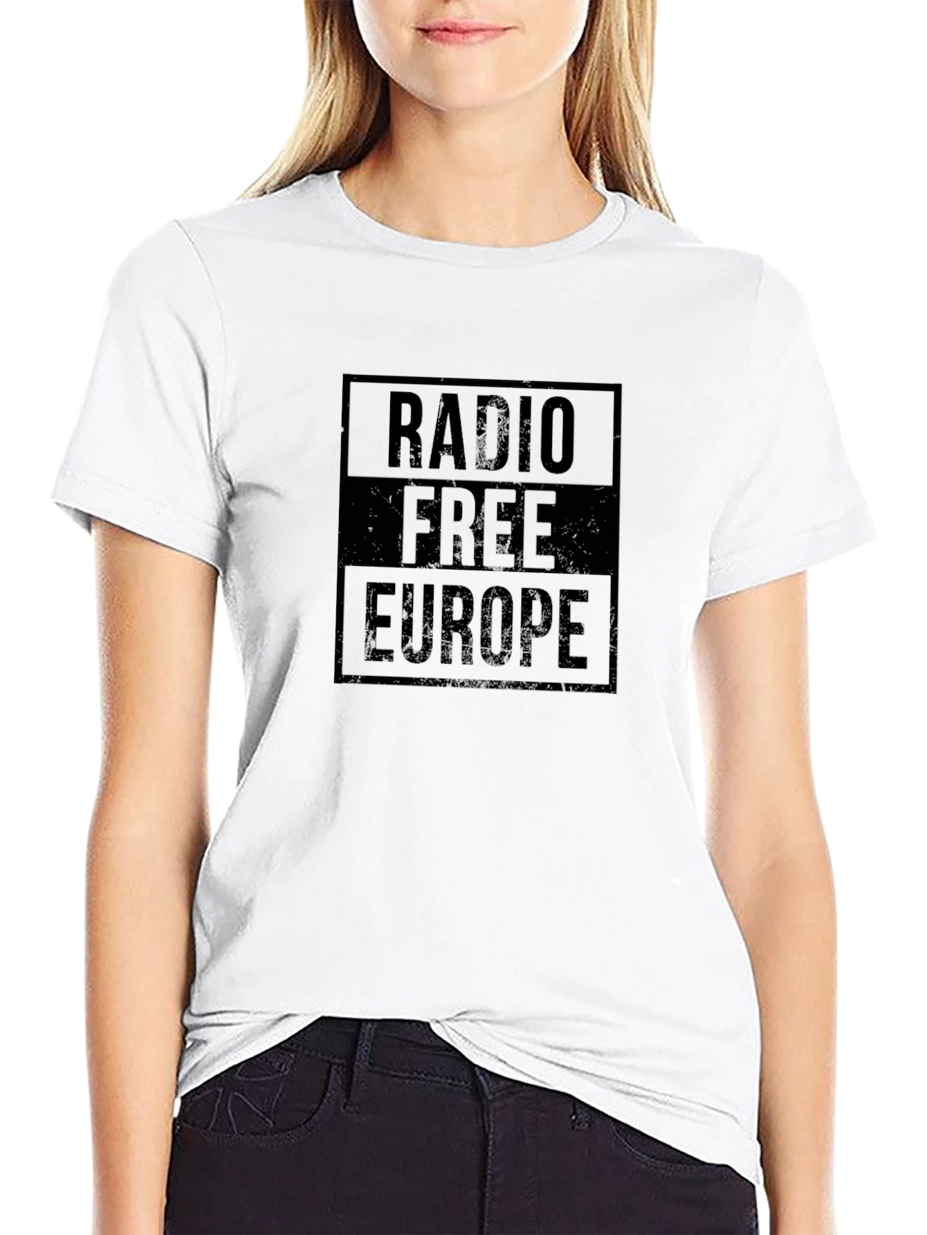 Radio Free Europe Graphic T-Shirt