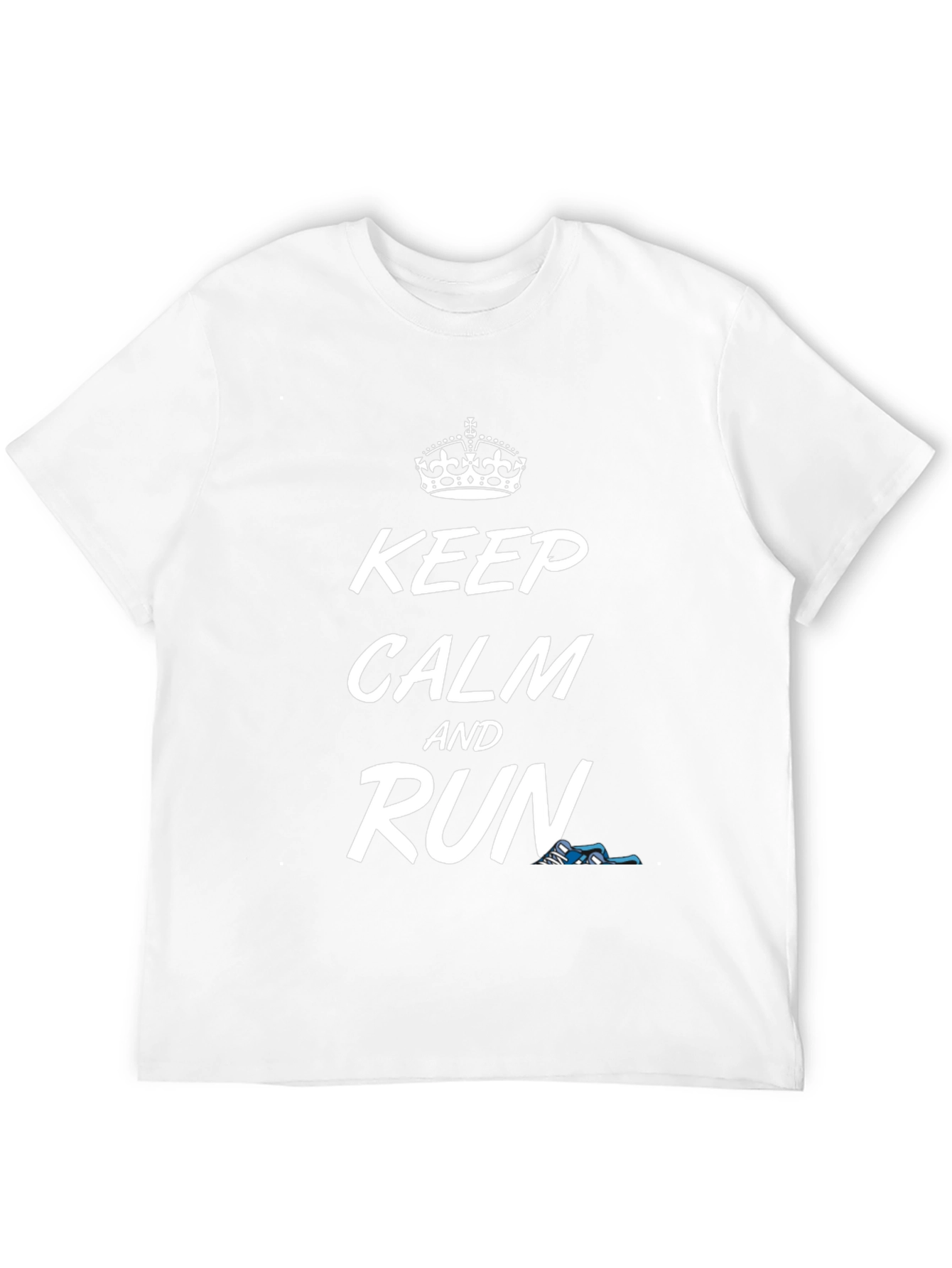 Keep Calm And Run Graphic T-Shirt