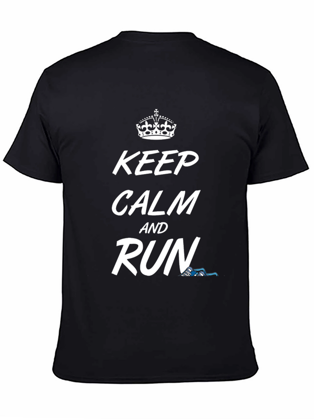 Keep Calm And Run Graphic T-Shirt