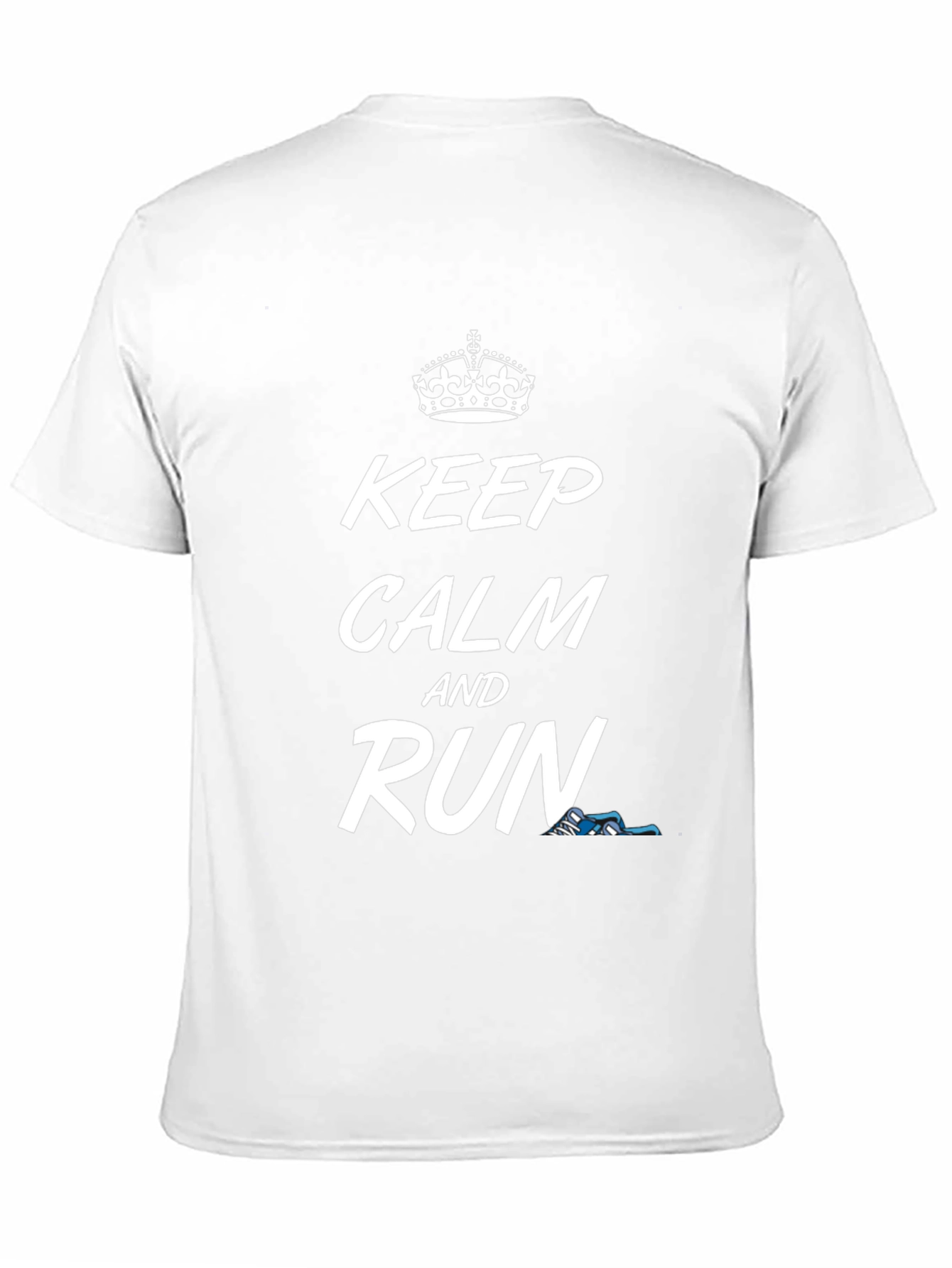 Keep Calm And Run Graphic T-Shirt