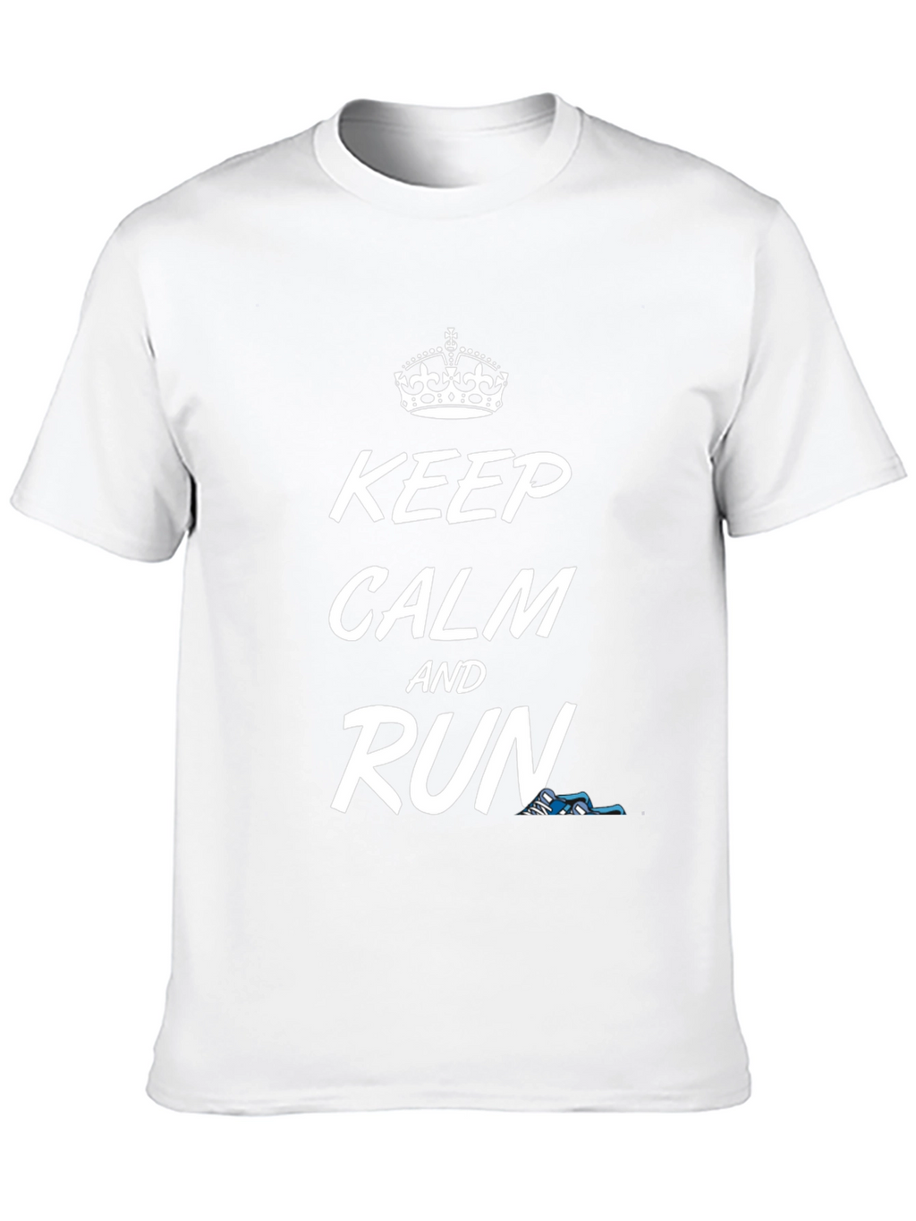 Keep Calm And Run Graphic T-Shirt