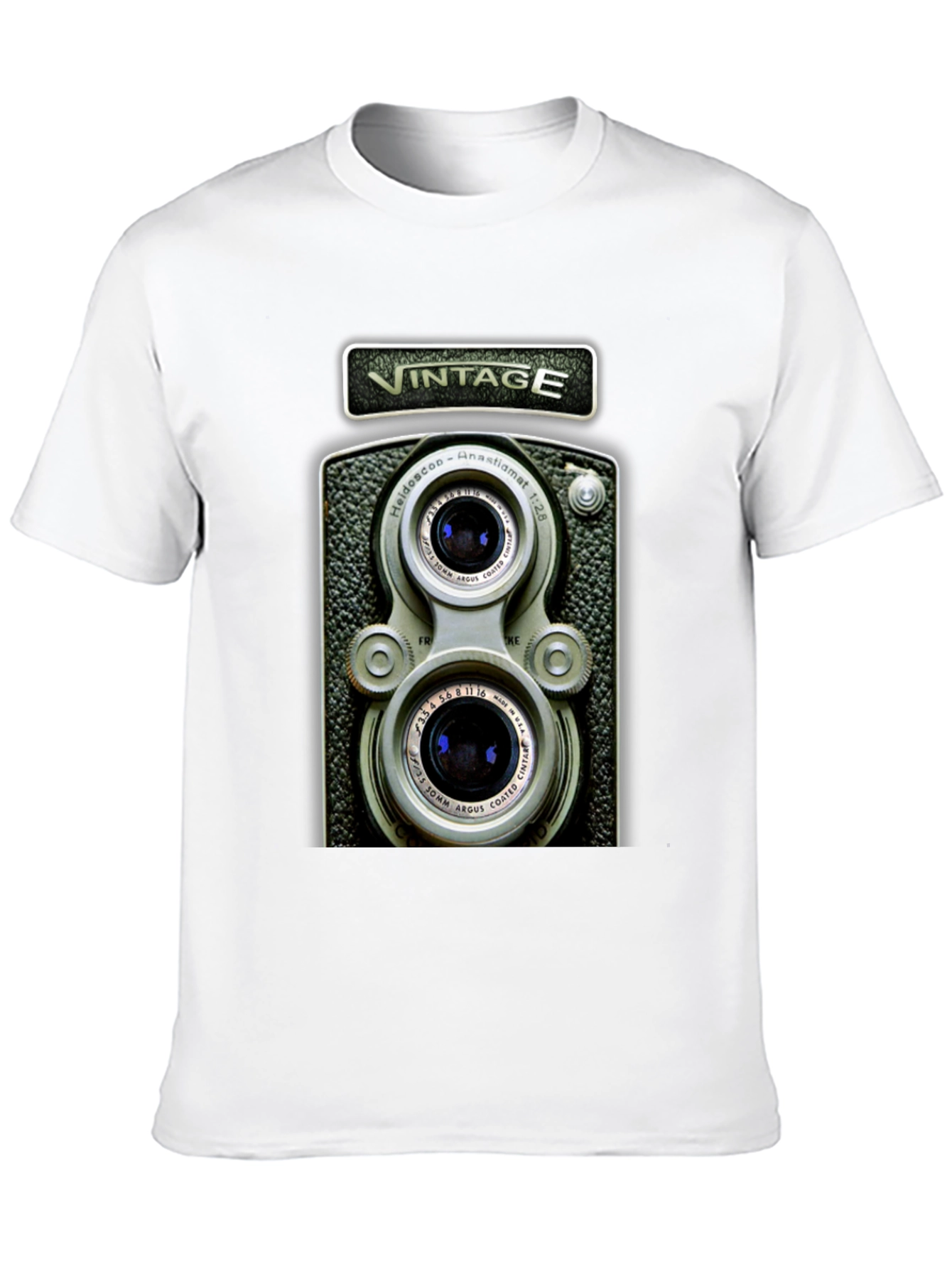Vintage Camera Graphic T-Shirt