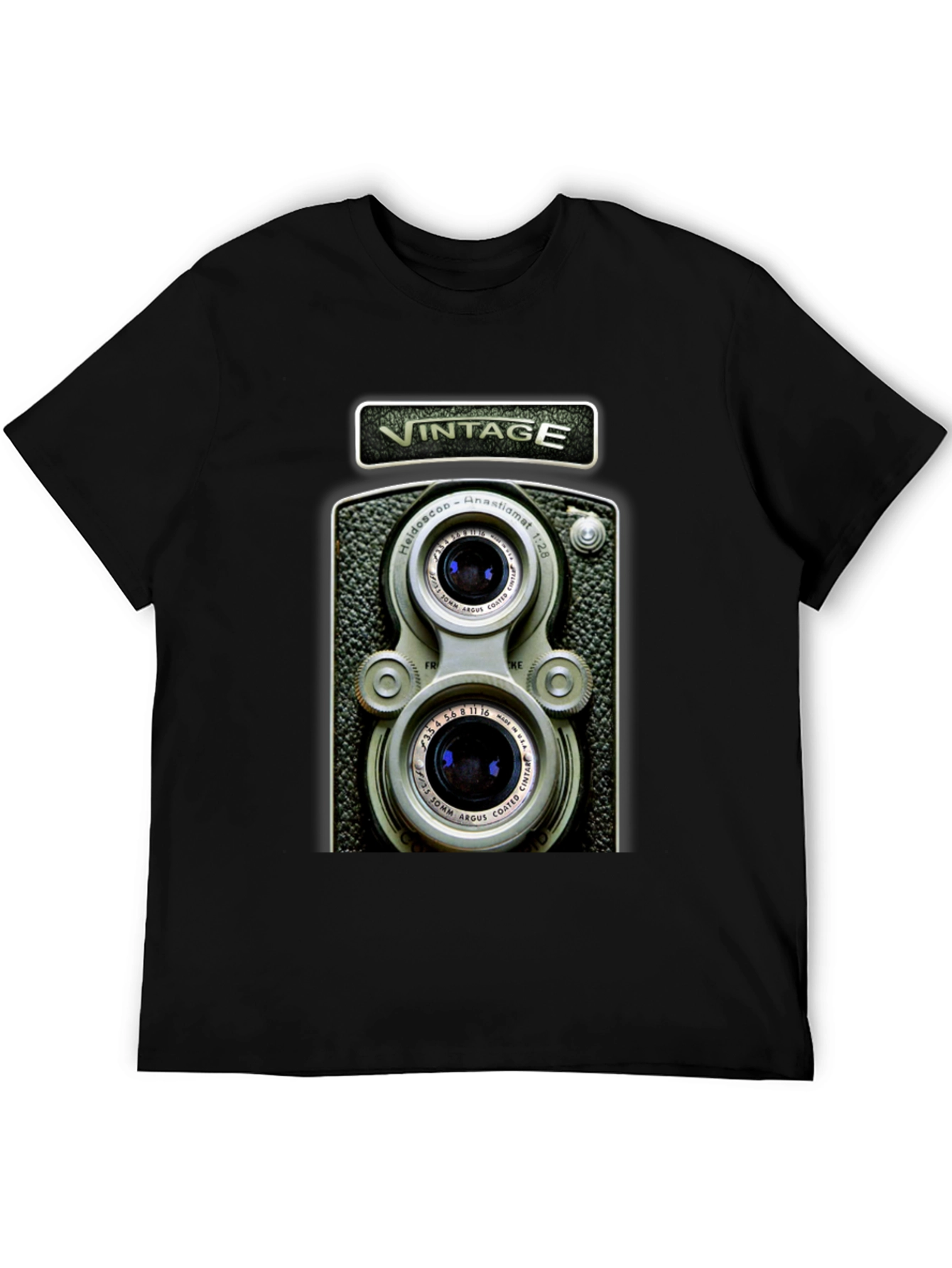 Vintage Camera Graphic T-Shirt