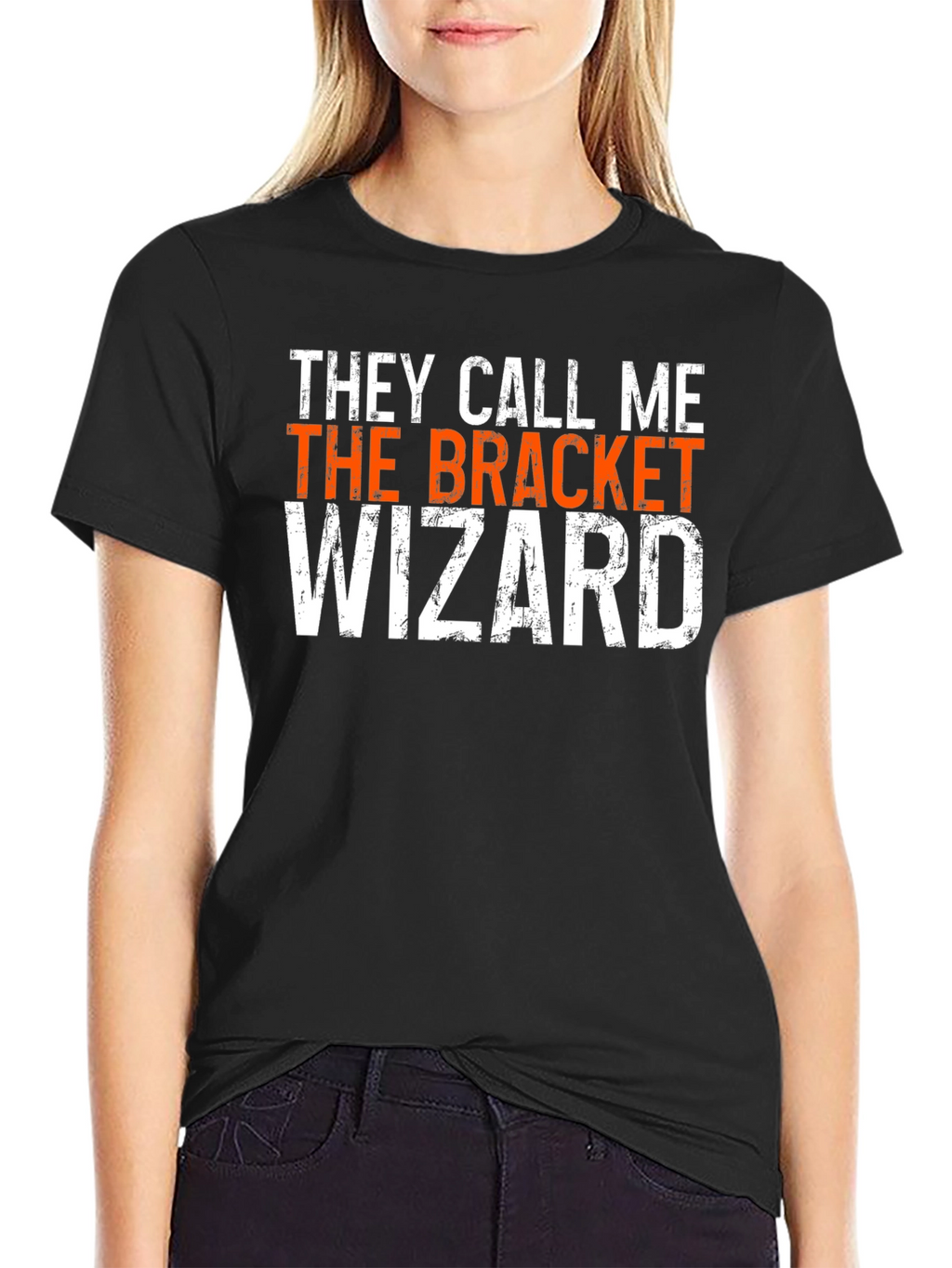 Bracket Wizard Graphic Tee - Black