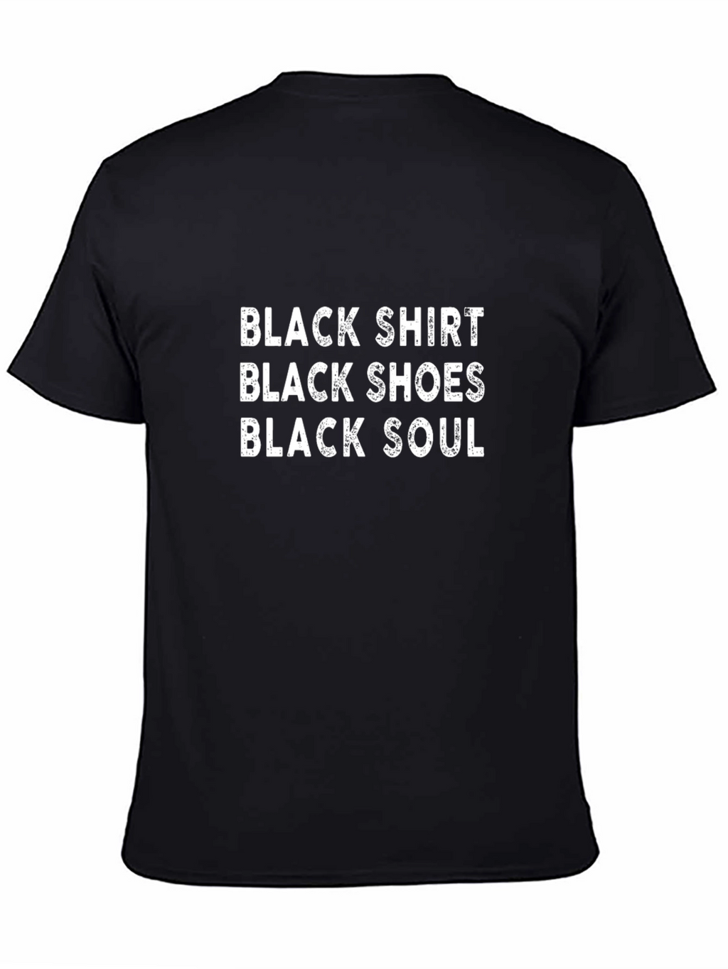 Black Shirt Shoes Soul T-Shirt