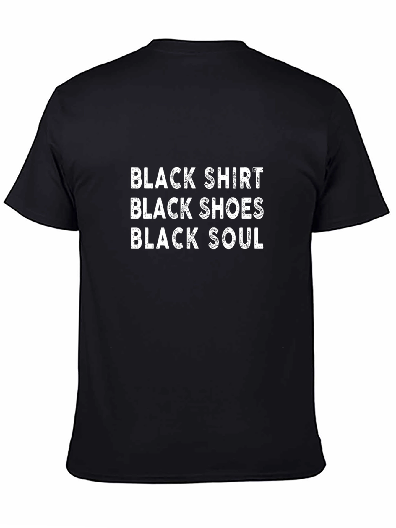 Black Shirt Shoes Soul T-Shirt