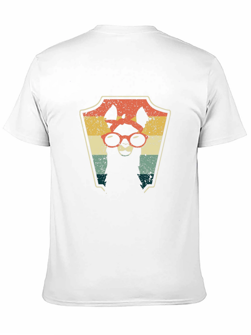 Retro Llama Graphic Tee - Cool Alpaca T-Shirt