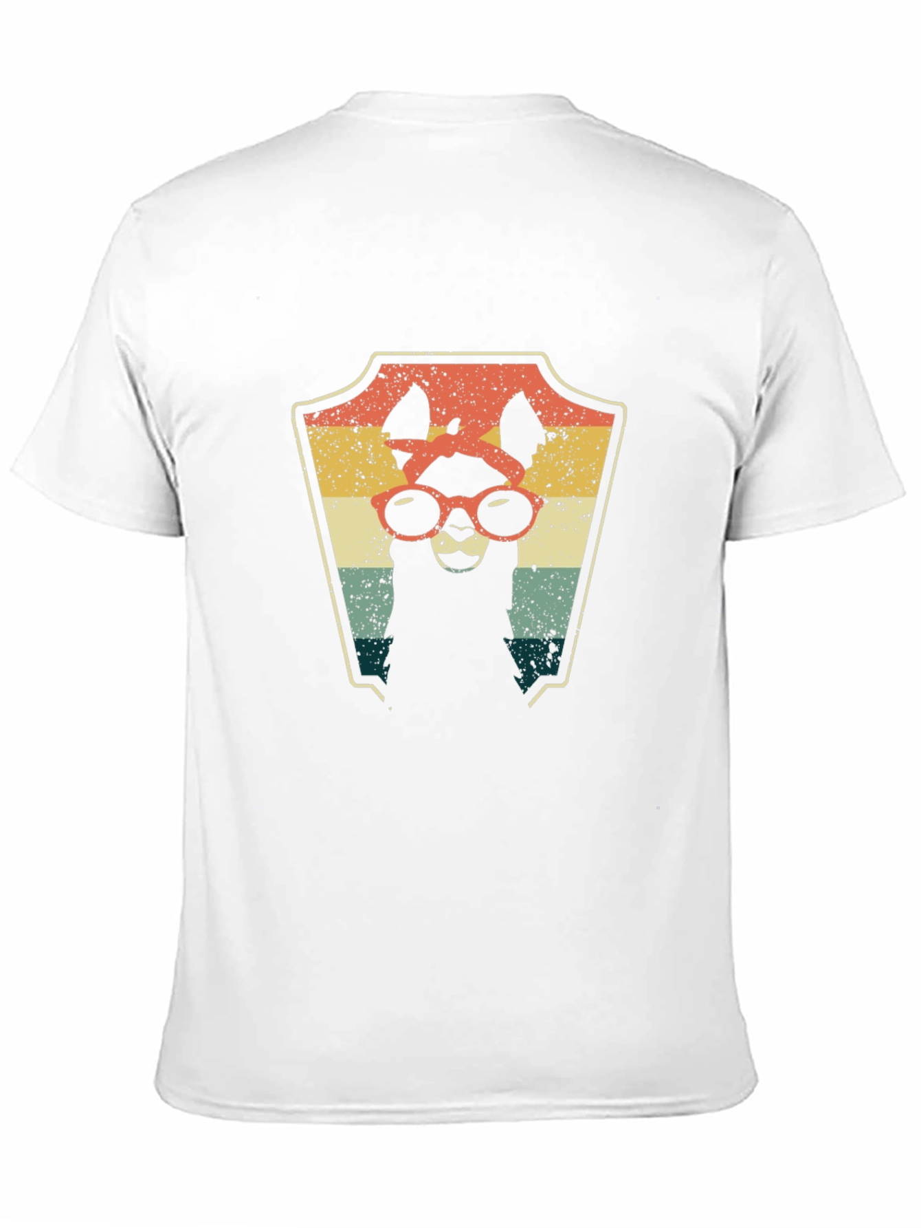 Retro Llama Graphic Tee - Cool Alpaca T-Shirt