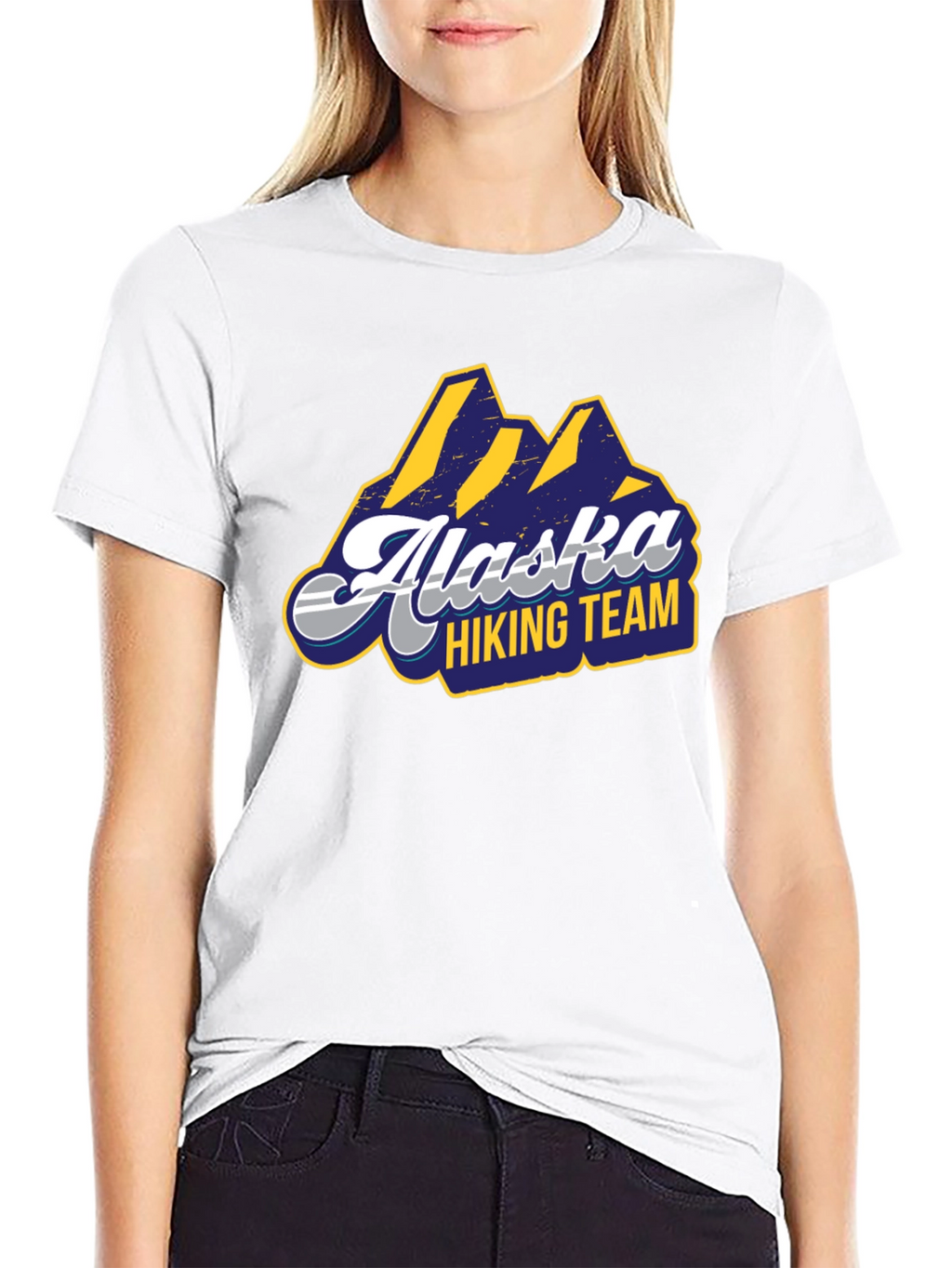 Alaska Hiking Team Graphic T-Shirt