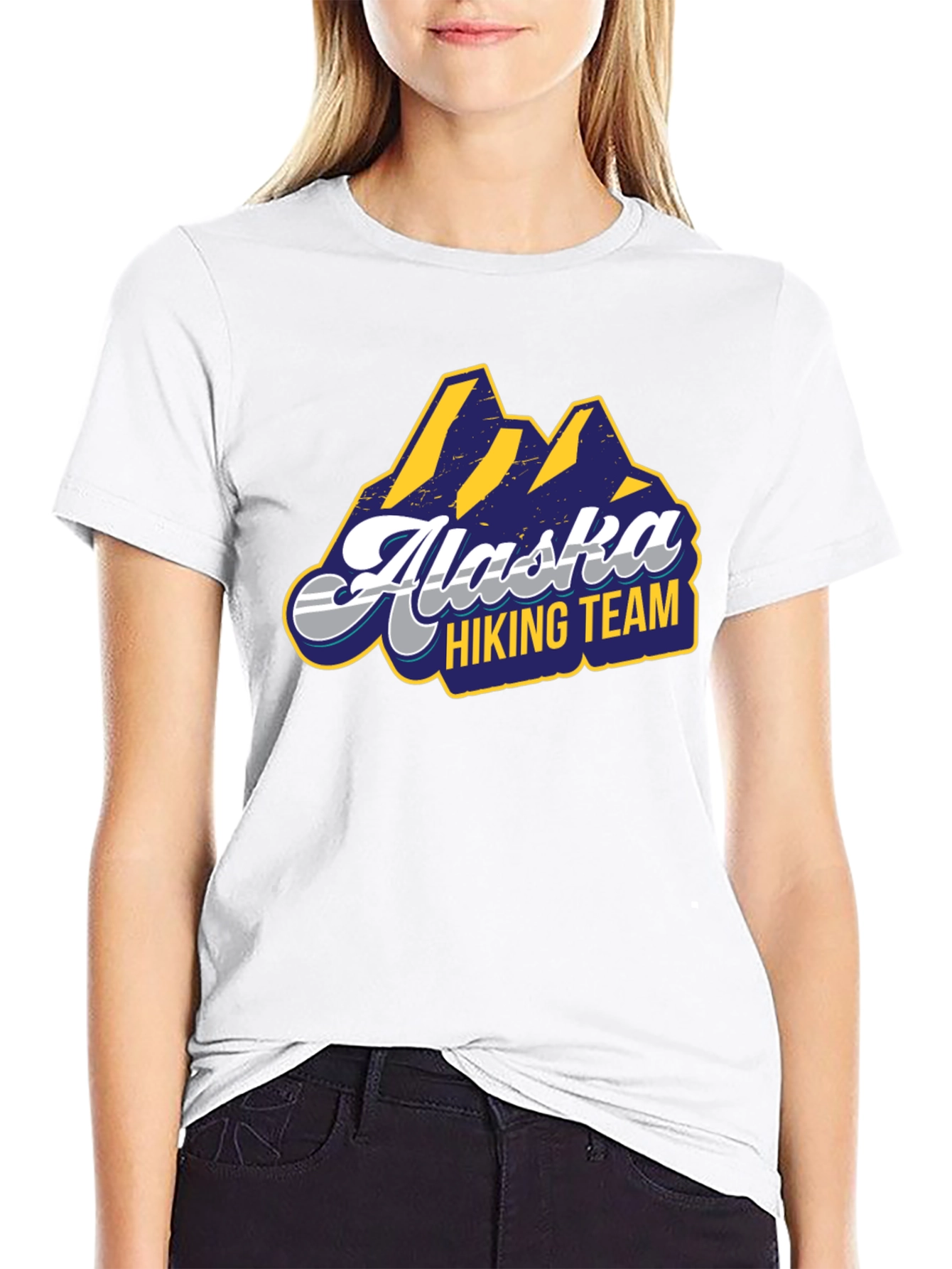 Alaska Hiking Team Graphic T-Shirt