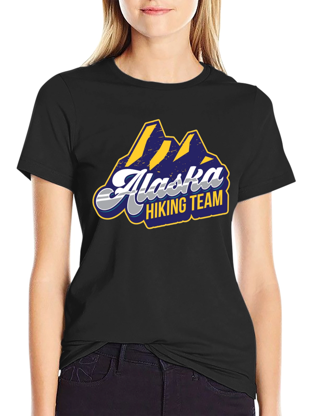 Alaska Hiking Team Graphic T-Shirt