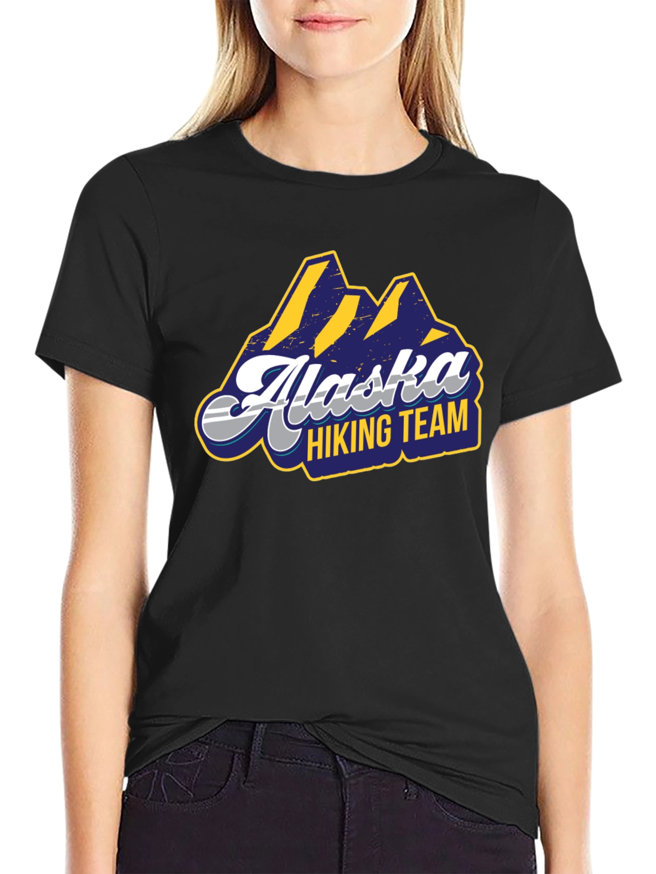 Alaska Hiking Team Graphic T-Shirt