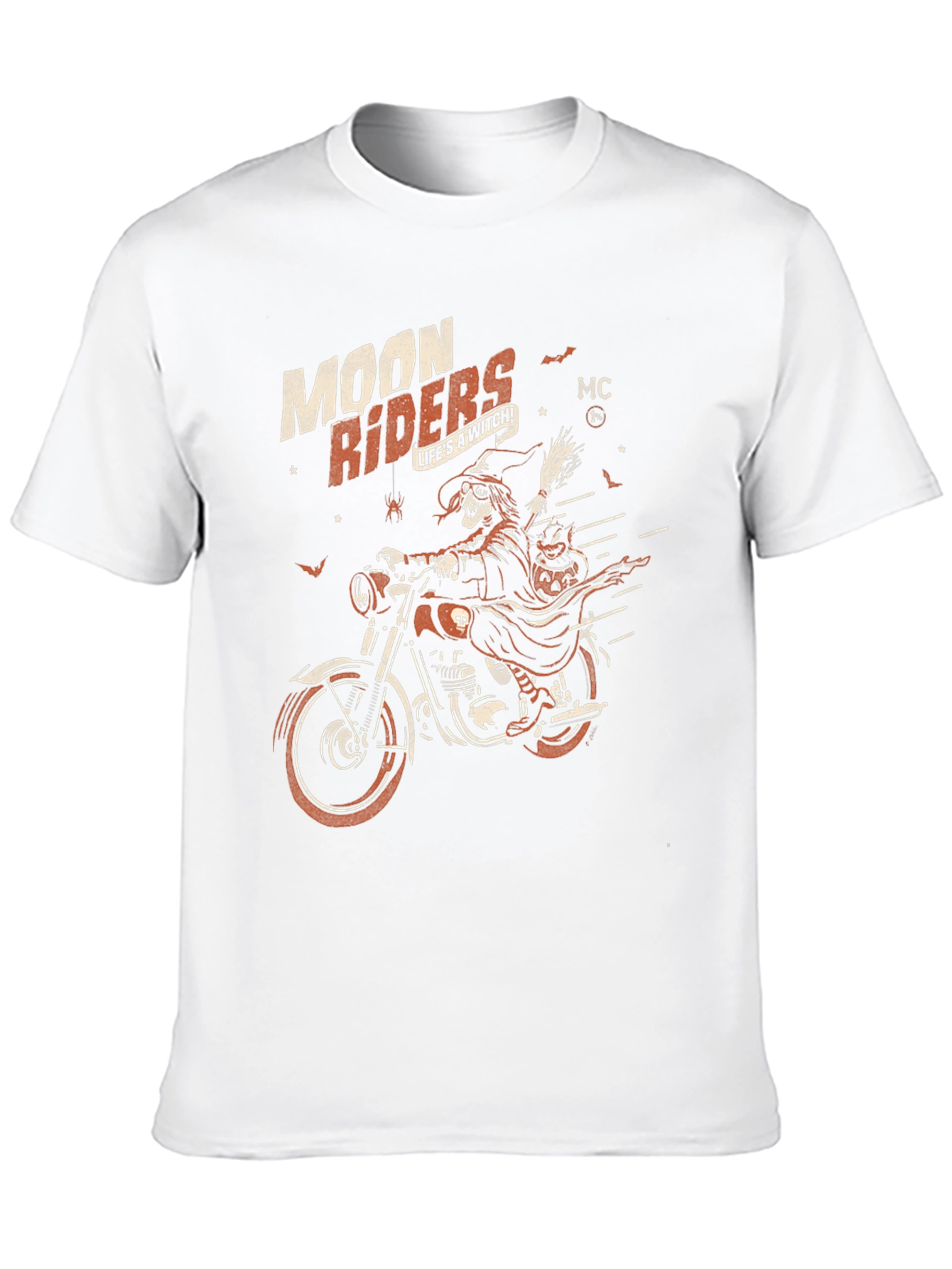 Moon Riders Witch Graphic Black T-Shirt