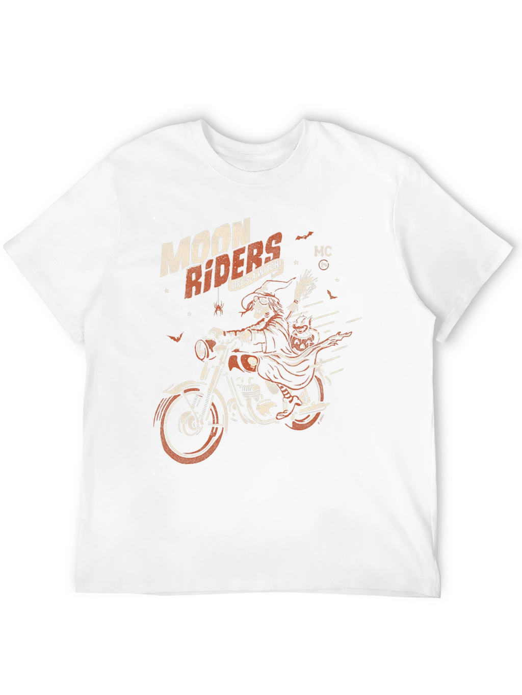 Moon Riders Witch Graphic Black T-Shirt