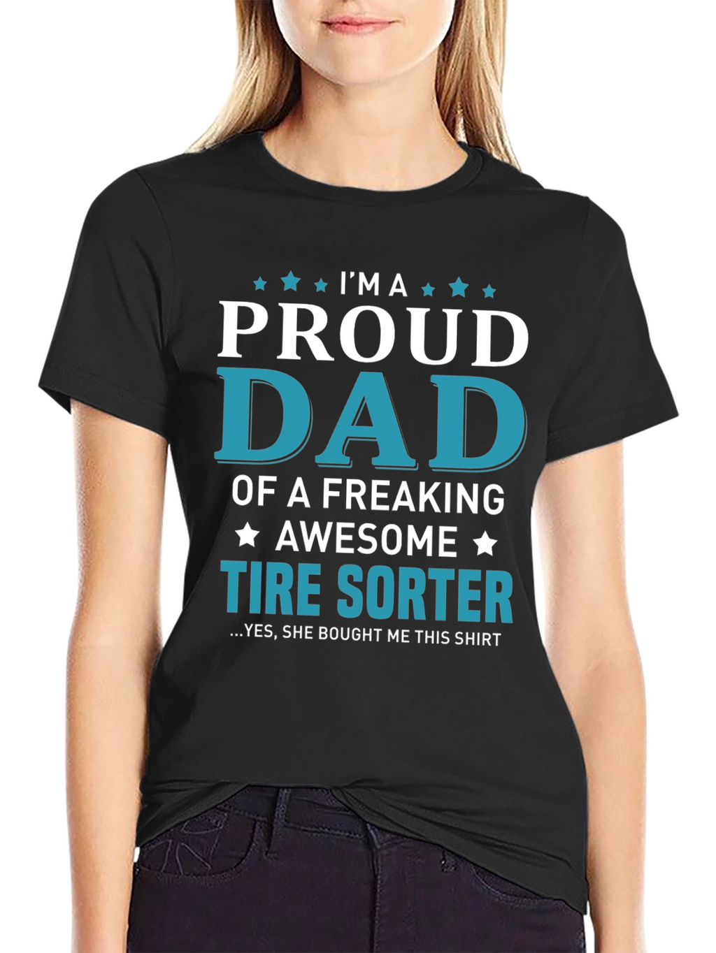 Proud Tire Sorter Dad T-Shirt