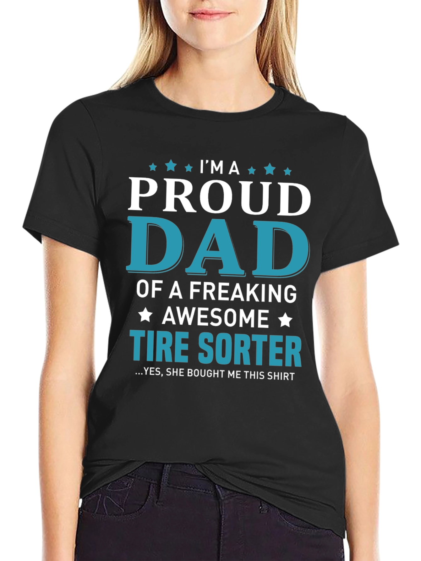 Proud Tire Sorter Dad T-Shirt