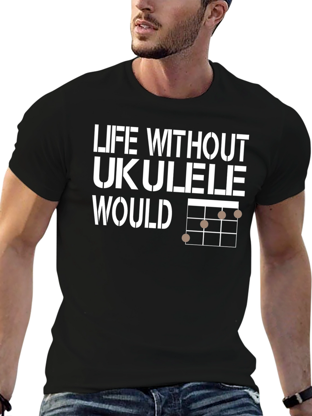Life Without Ukulele T-Shirt