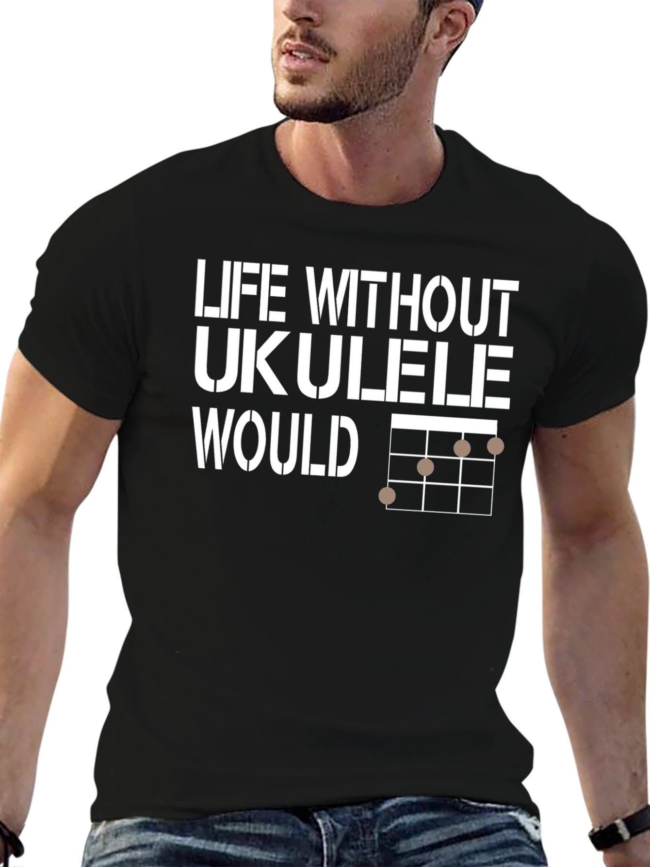 Life Without Ukulele T-Shirt