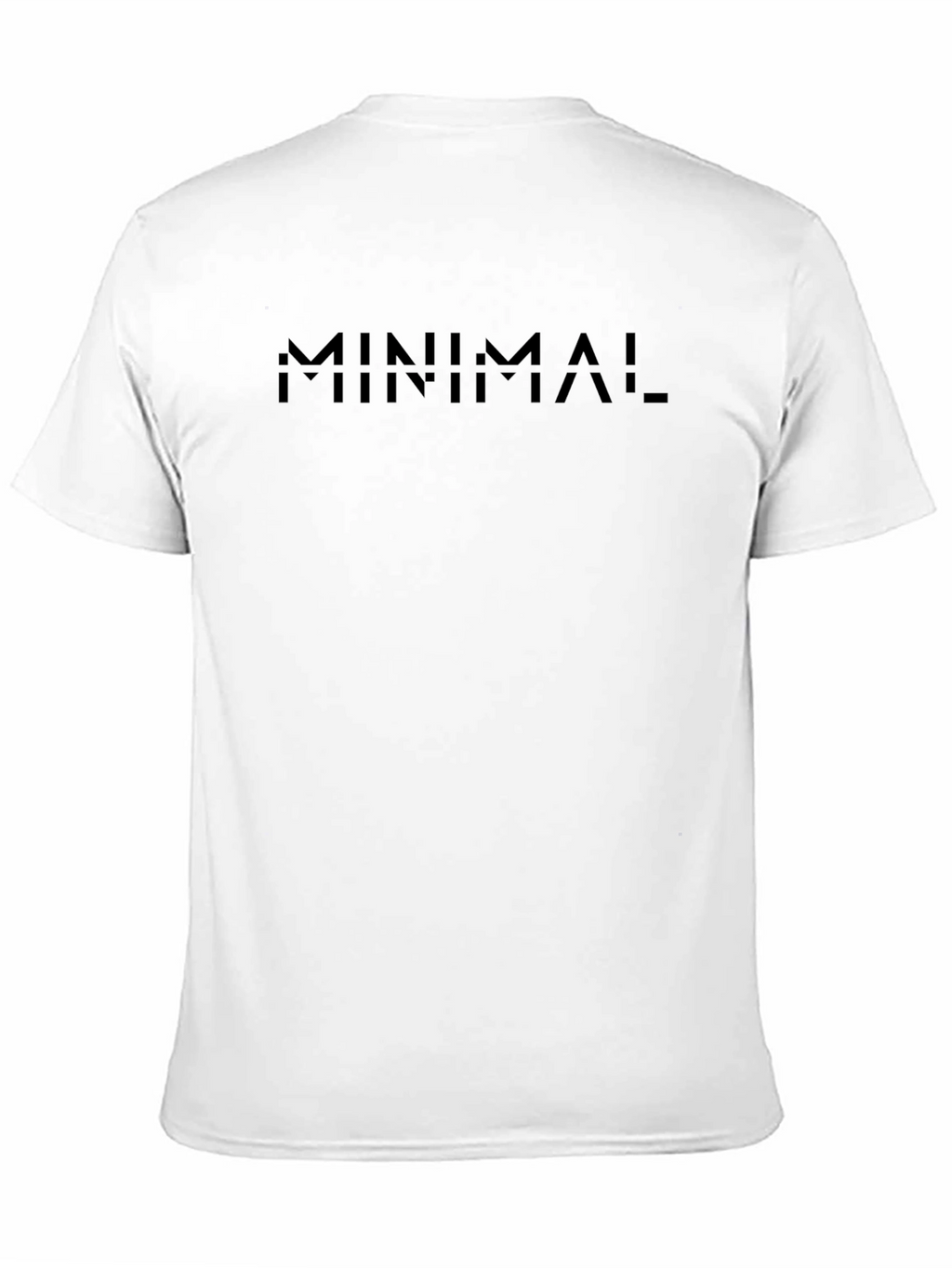 Minimalist Black Graphic Tee - Modern Design