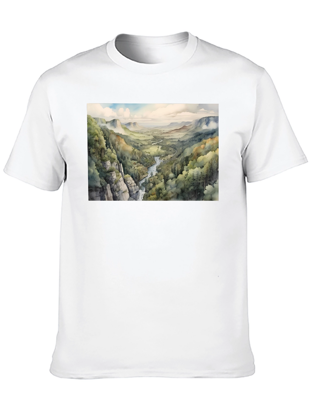 Scenic Valley View T-Shirt