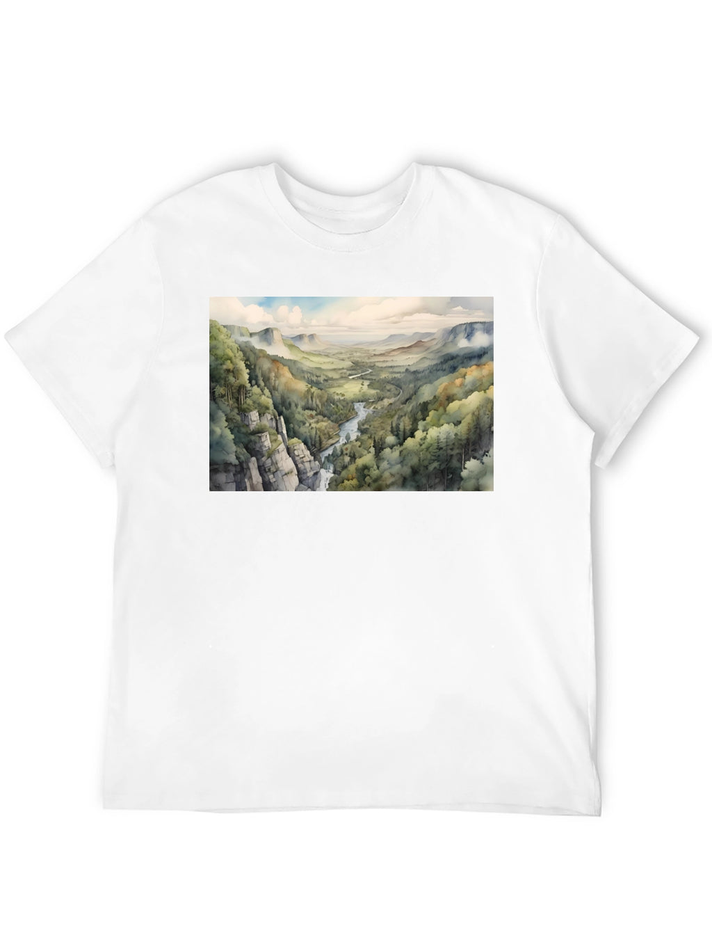 Scenic Valley View T-Shirt