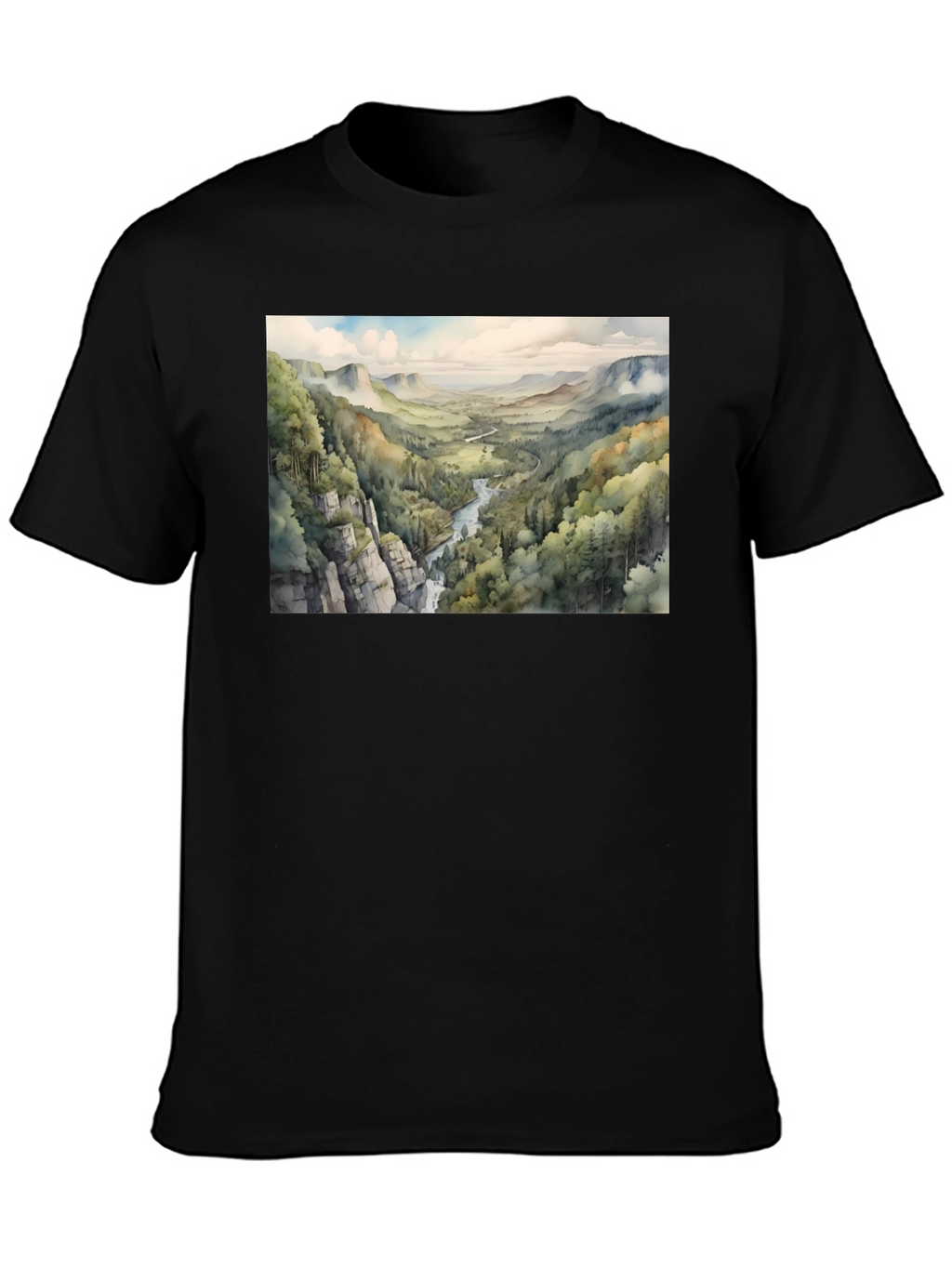 Scenic Valley View T-Shirt