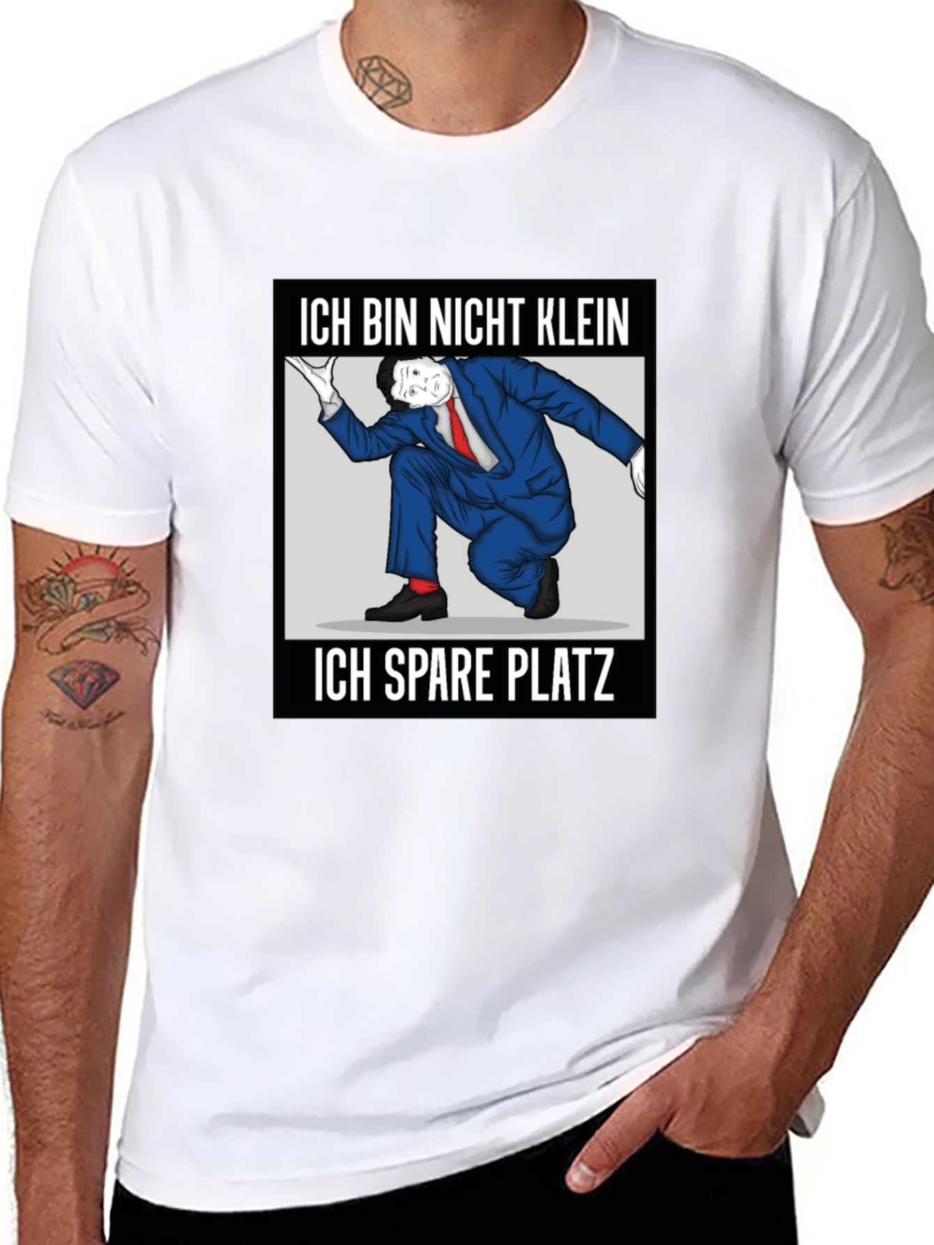 Ich Bin Nicht Klein I Spare Platz T-Shirt