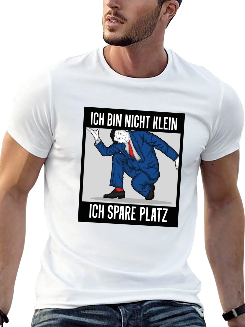 Ich Bin Nicht Klein I Spare Platz T-Shirt