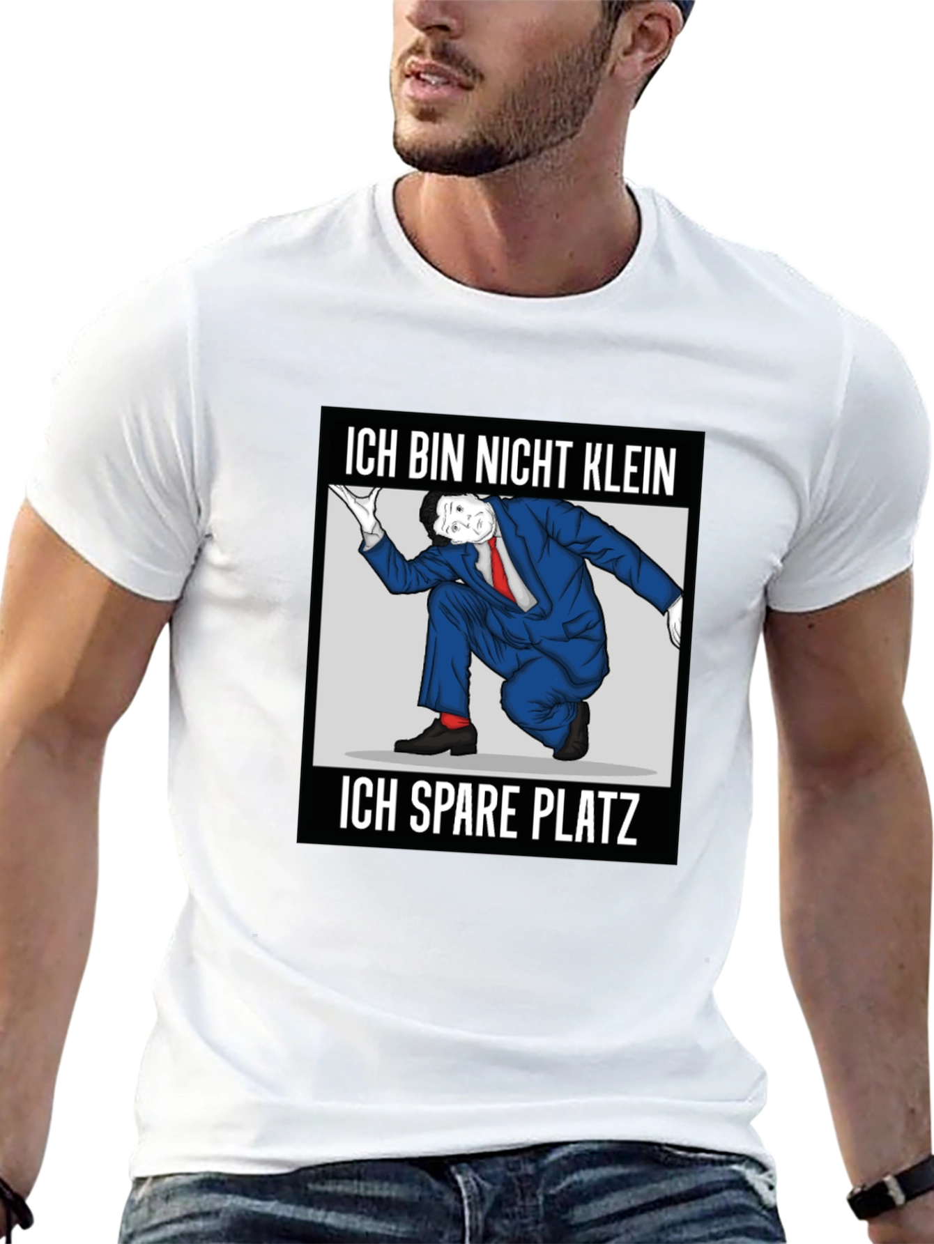 Ich Bin Nicht Klein I Spare Platz T-Shirt