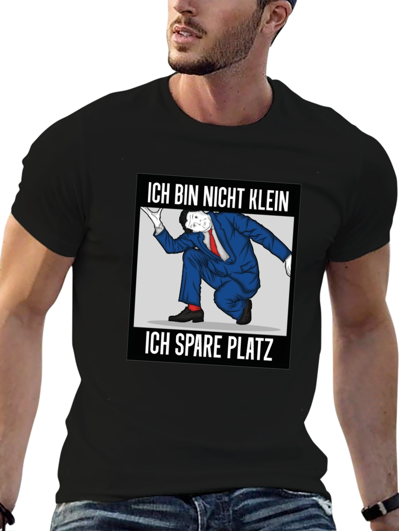 Ich Bin Nicht Klein I Spare Platz T-Shirt