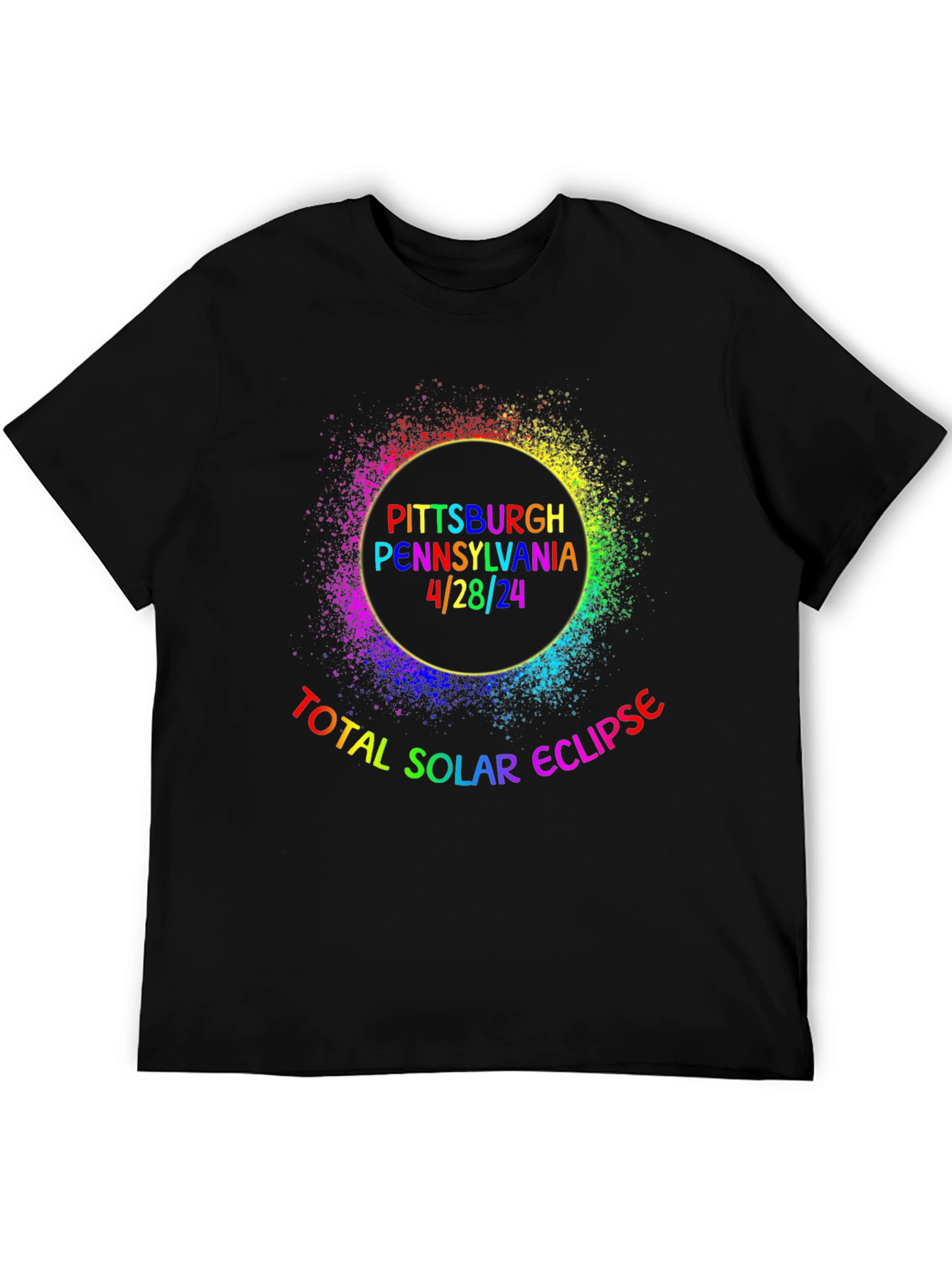 Pittsburgh Total Solar Eclipse April 28 2024 T-Shirt